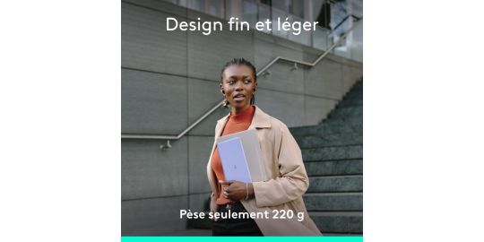 Etui LOGITECH Keys-To-Go 2 Universel Lilas