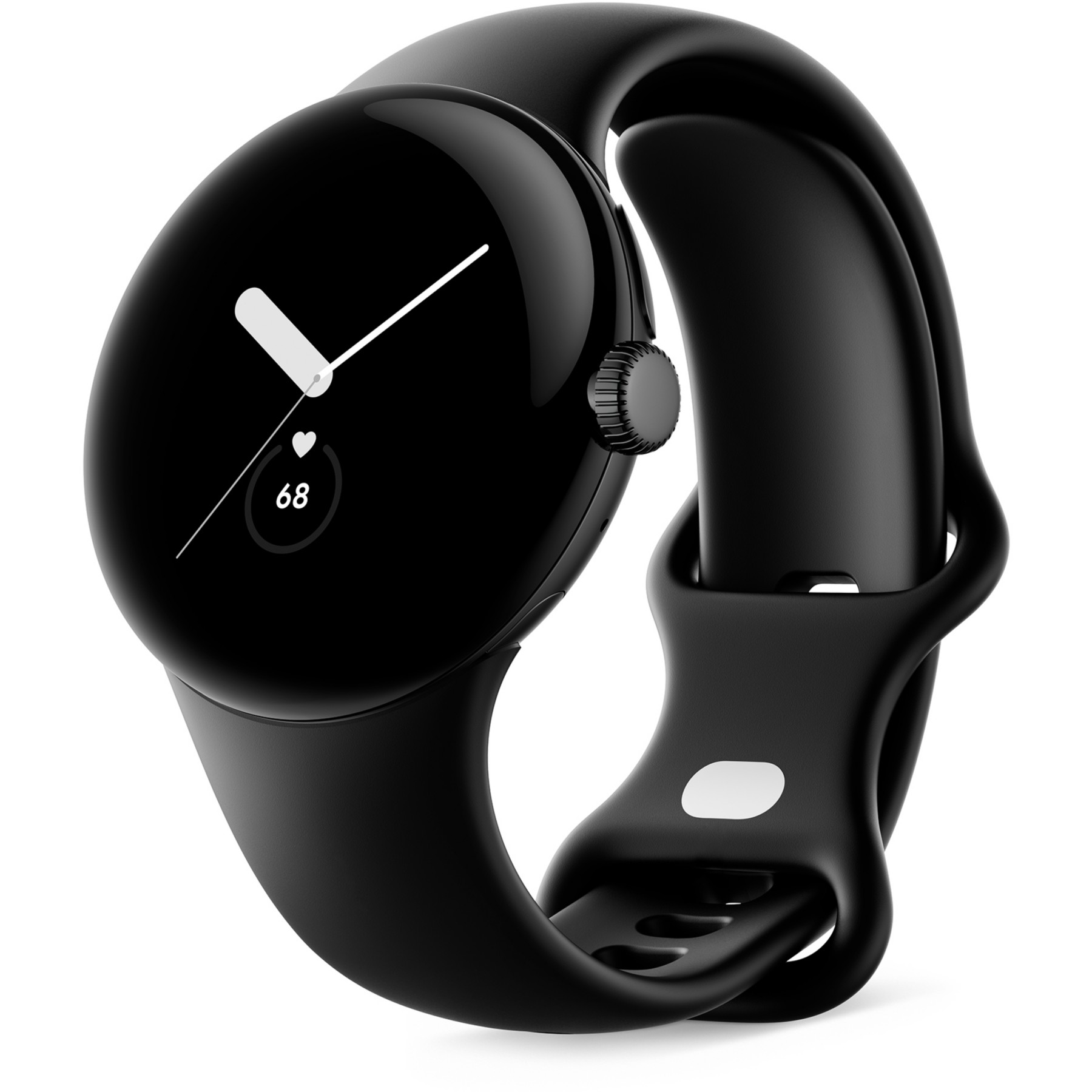 Montre connectée GOOGLE Pixel Watch Acier Noir/Bracelet Noir BT