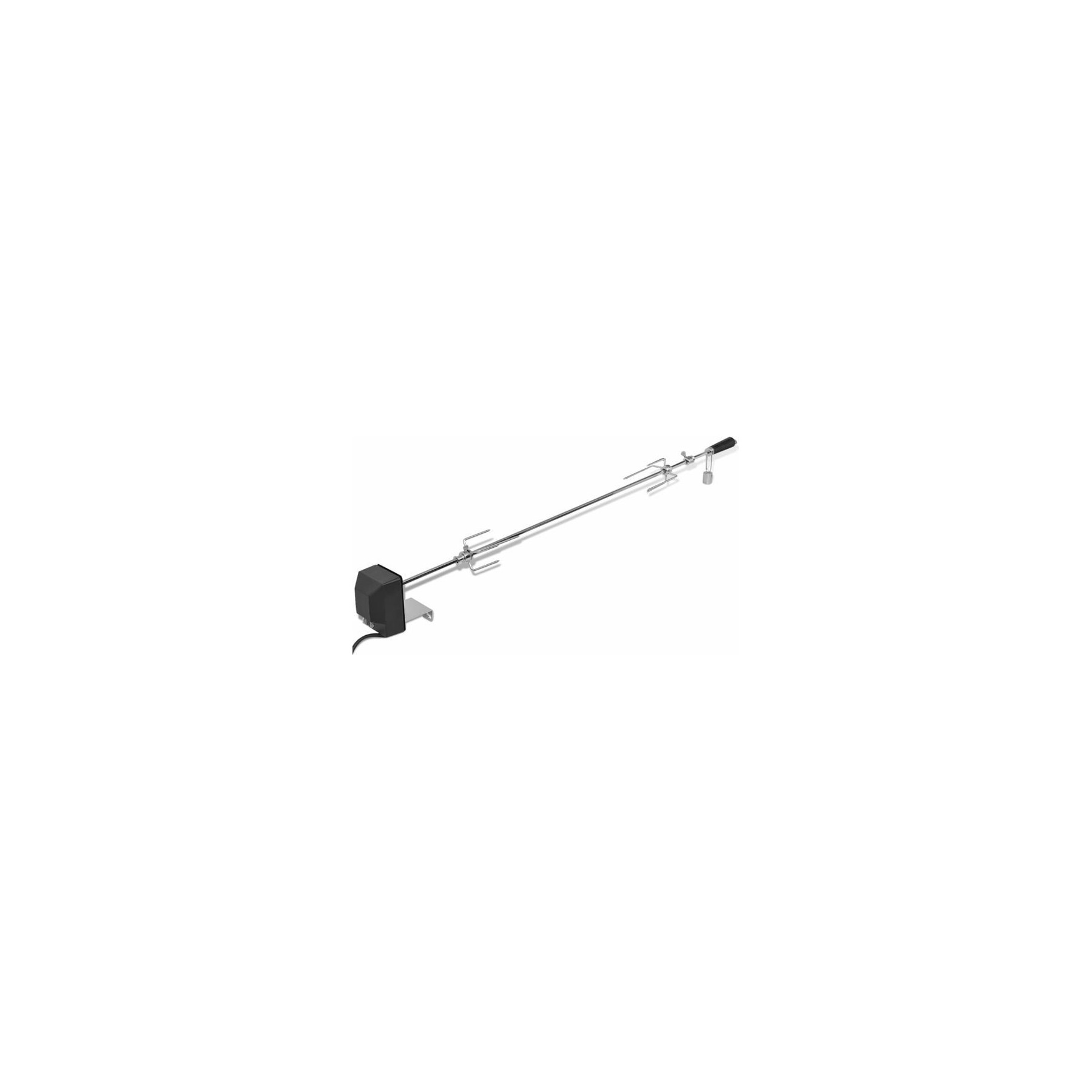 Broche à rotir VIDAXL avec moteur 1200 mm Acier
