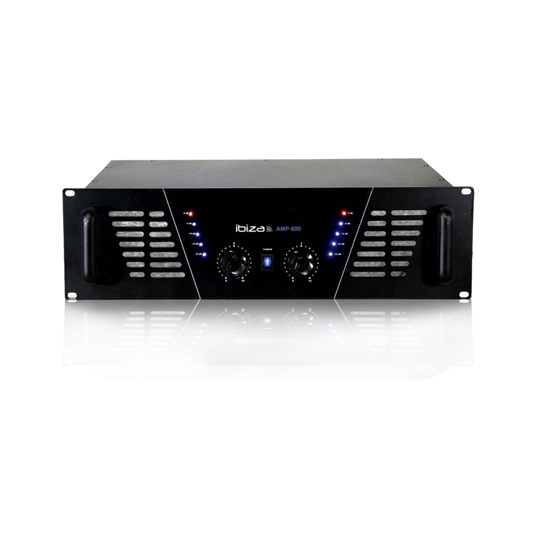 Pack sono IBIZA AMP-800 DJ 2 x 600W