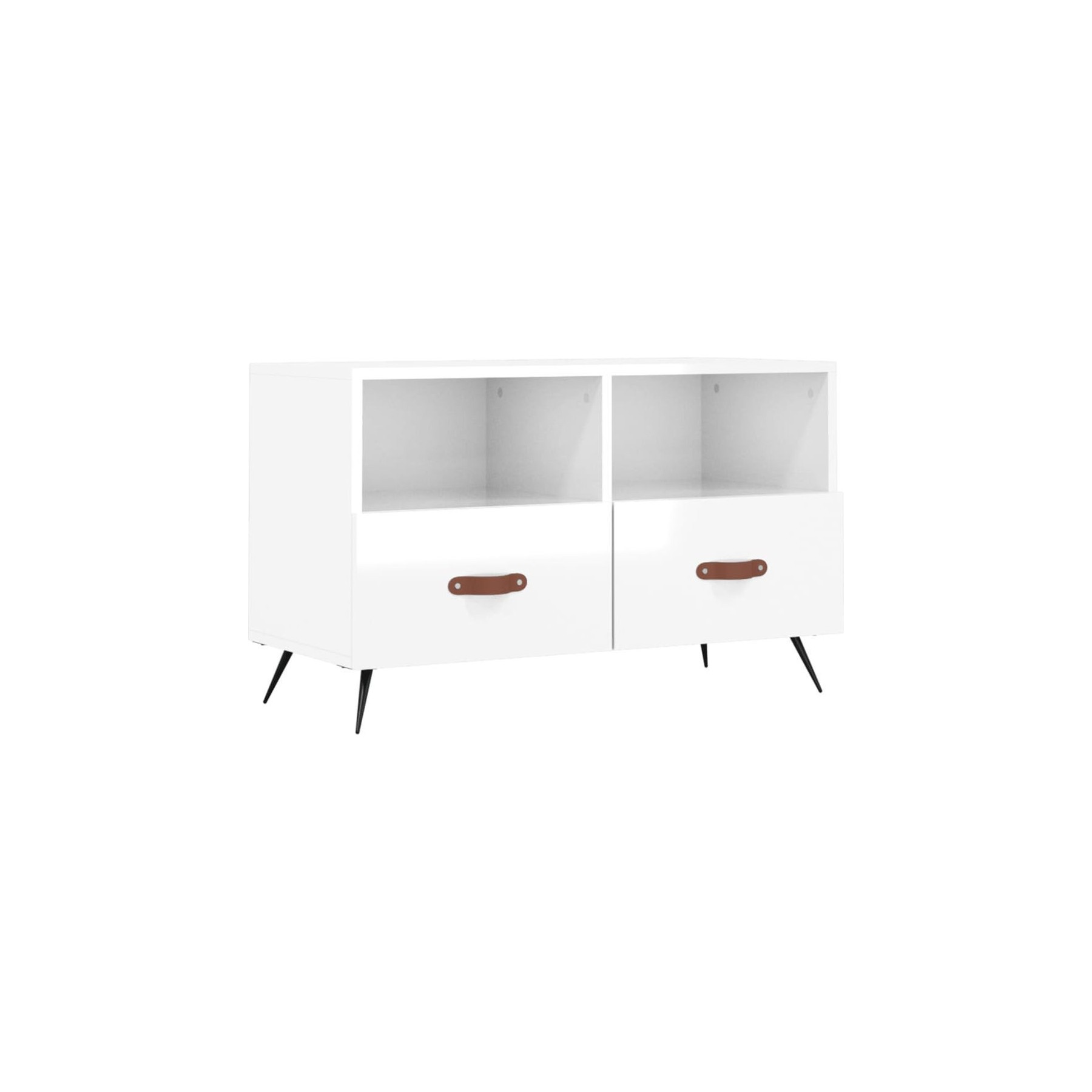 Meuble TV HELLOSHOP26 Meuble TV multimédia étagère télévision