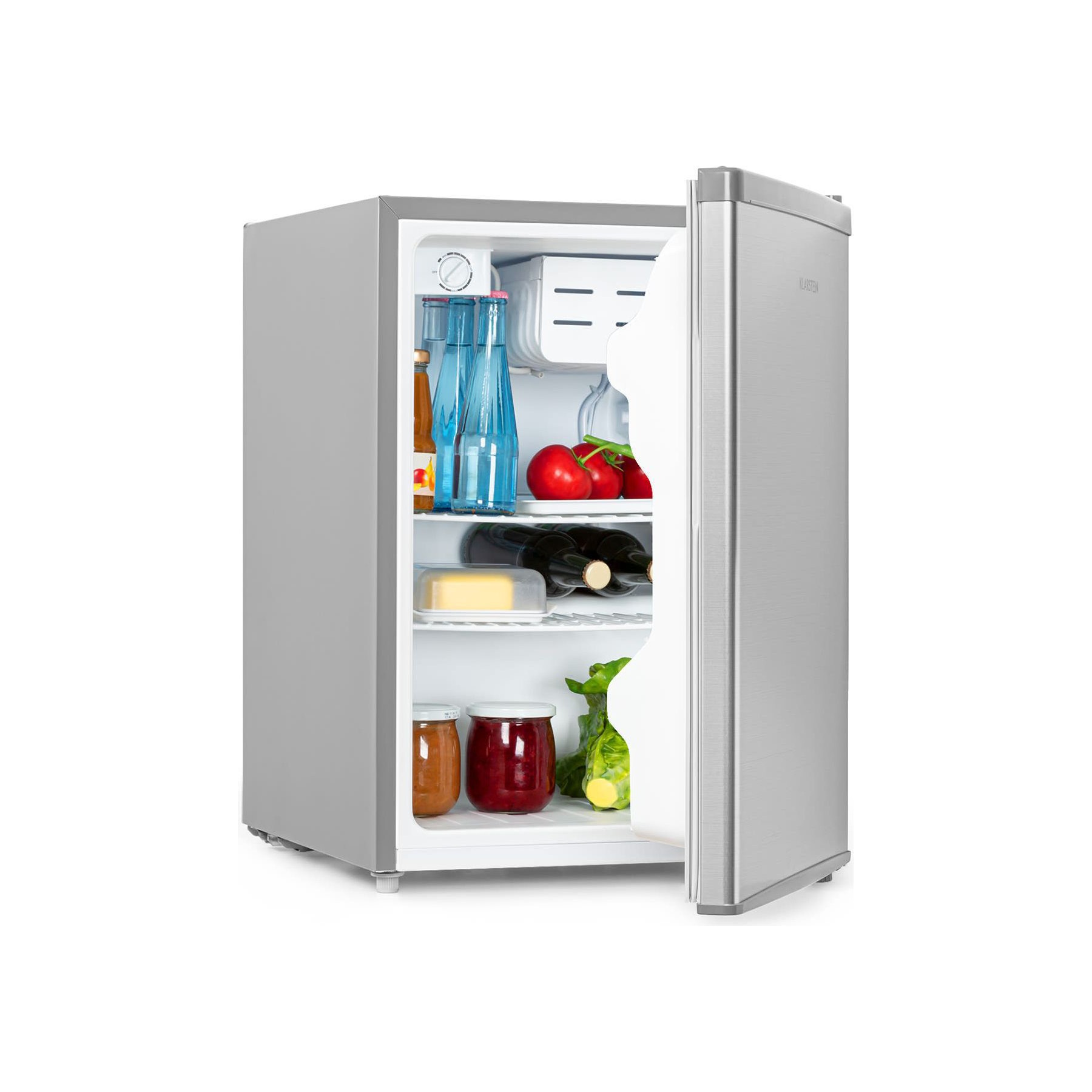 Réfrigérateur 1 porte KLARSTEIN Cool Kid 66L congélateur 4L 41dB Inox
