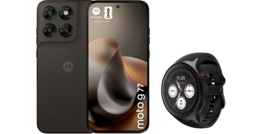 Smartphone MOTOROLA Pack G77 5G 256Go Noir + Watch Motorola Noir