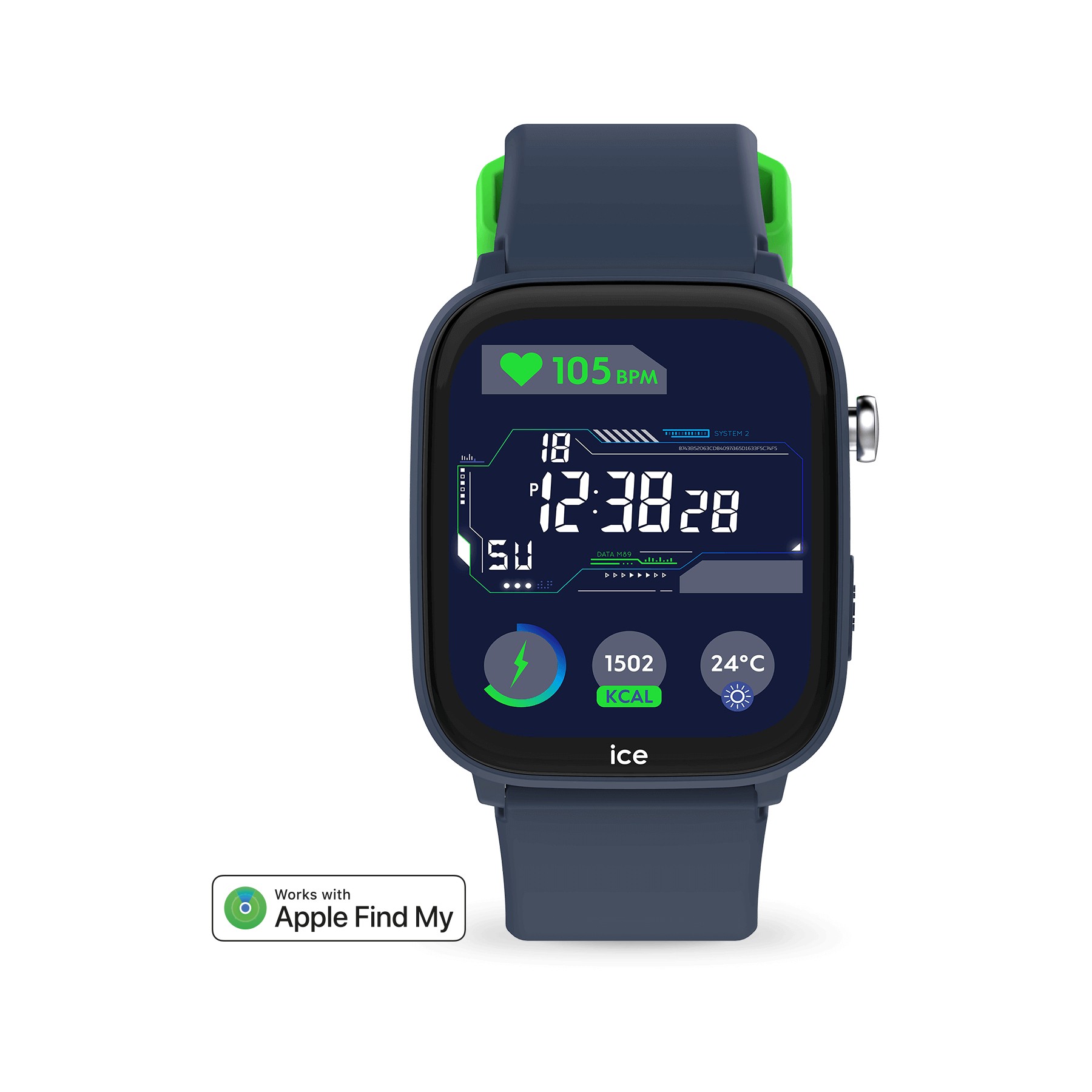 Montre connectée ICEWATCH Ice Smart Junior 3.0 Find My Bleu