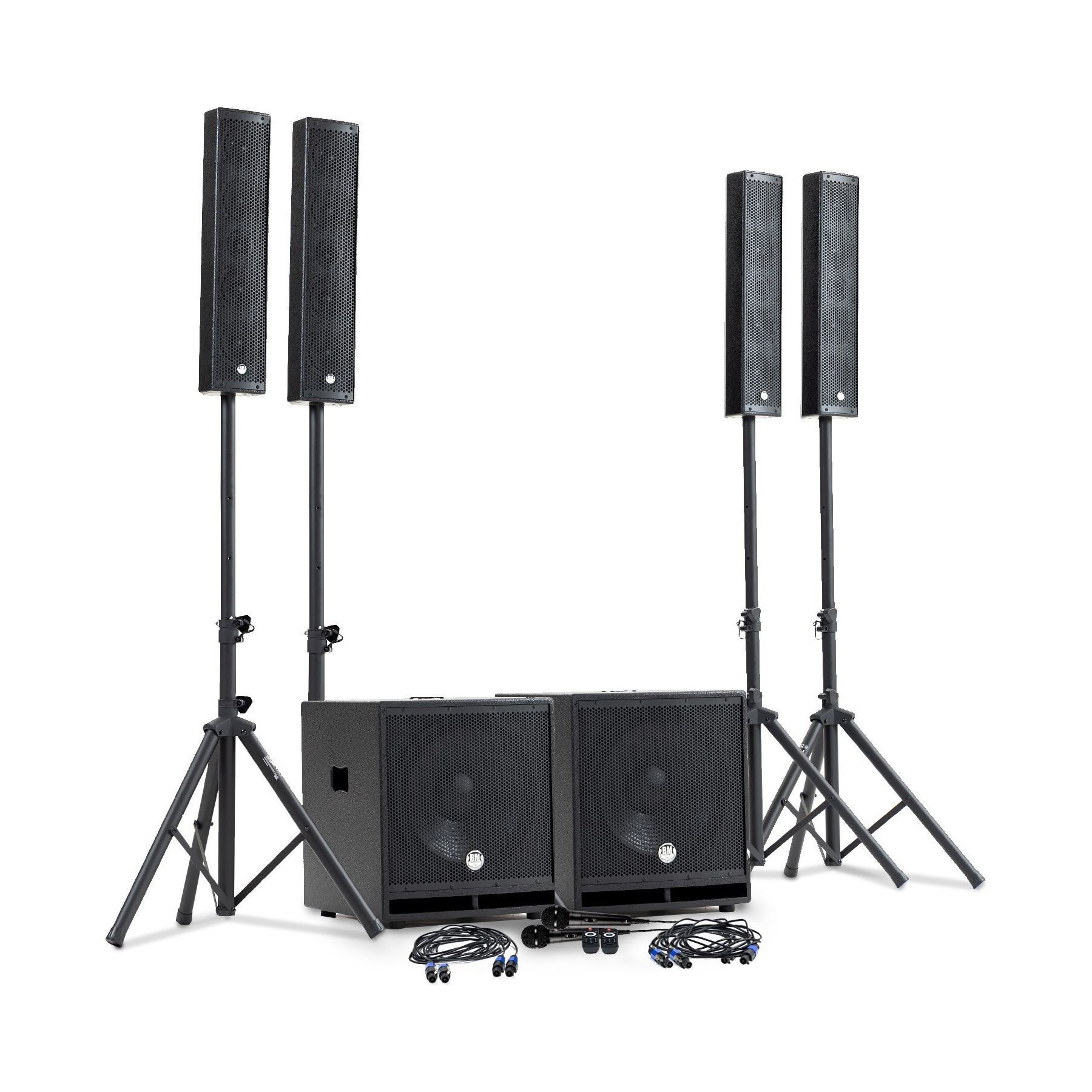 Pack sono BM SONIC Pack Sono DJ BMS-15-SLIM-BT 2400W Micros