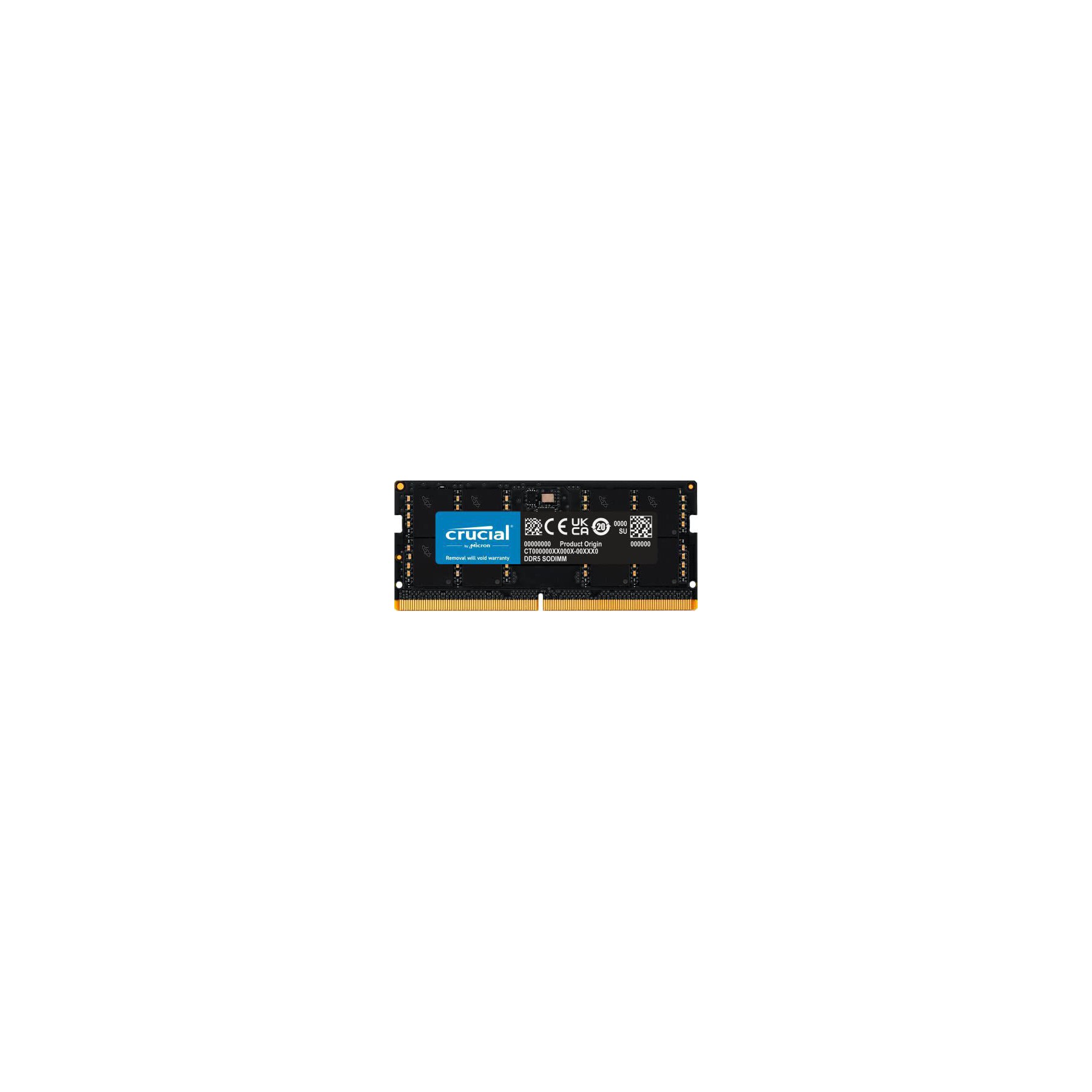 Mémoire vive CRUCIAL 32Go DDR5 4800 Mhz SODIMM