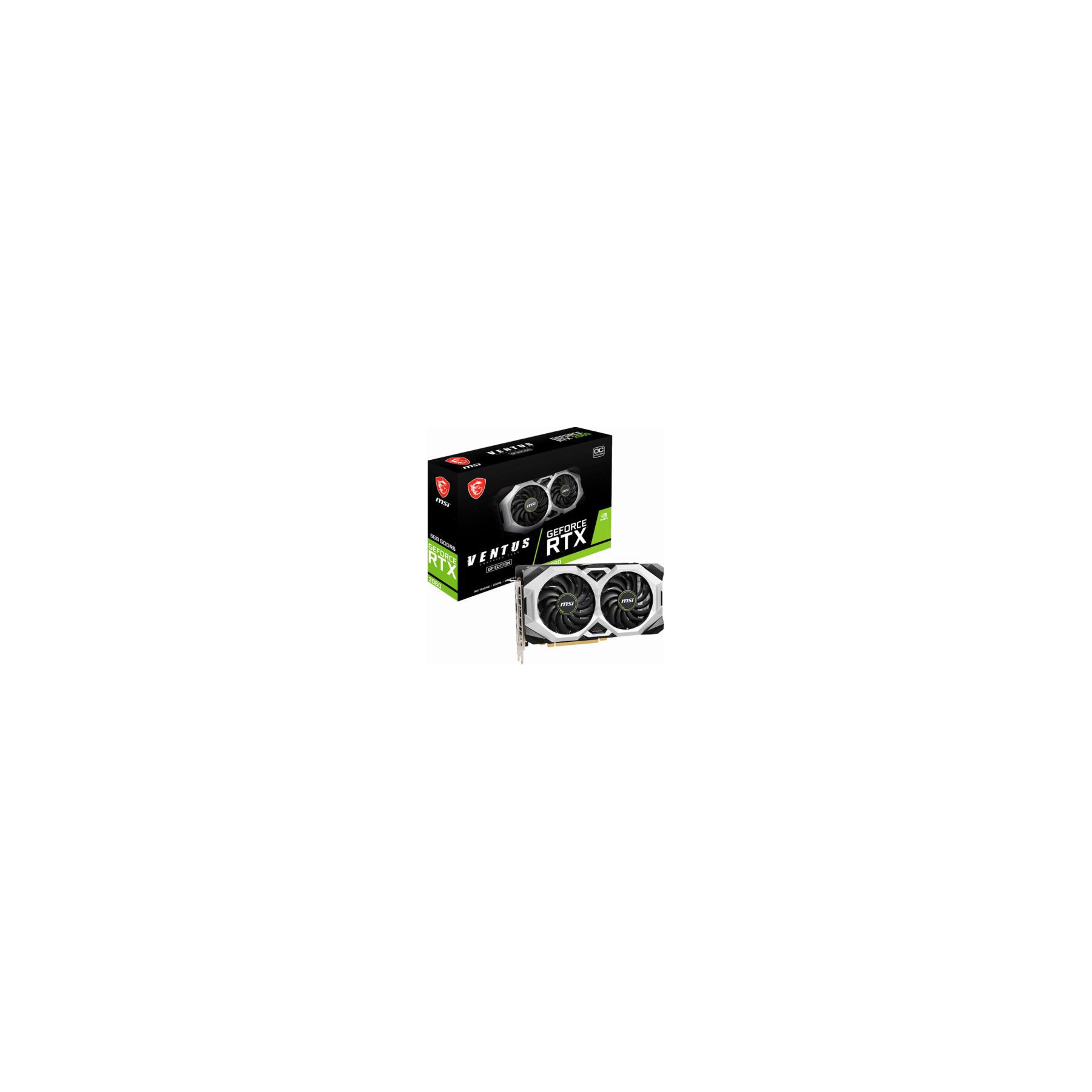 Carte graphique MSI RTX 2060 VENTUS GP OC 6Go