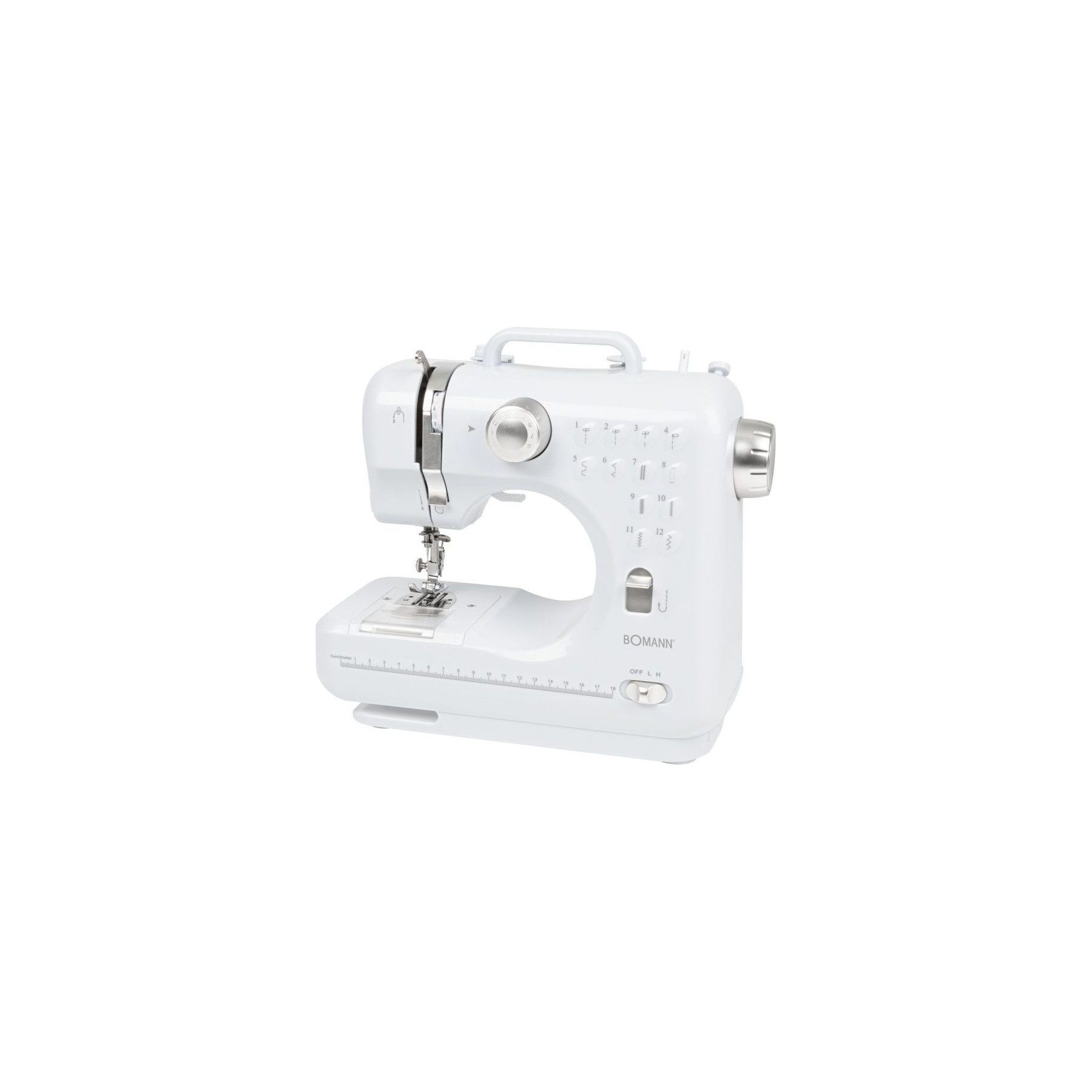 Machine à coudre BOMANN NM6063CB-Blanc