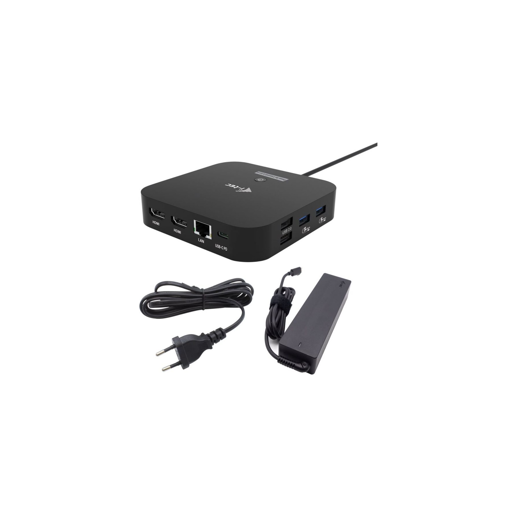 Hub USB C DEXLAN C31DUALHDMIDPD100