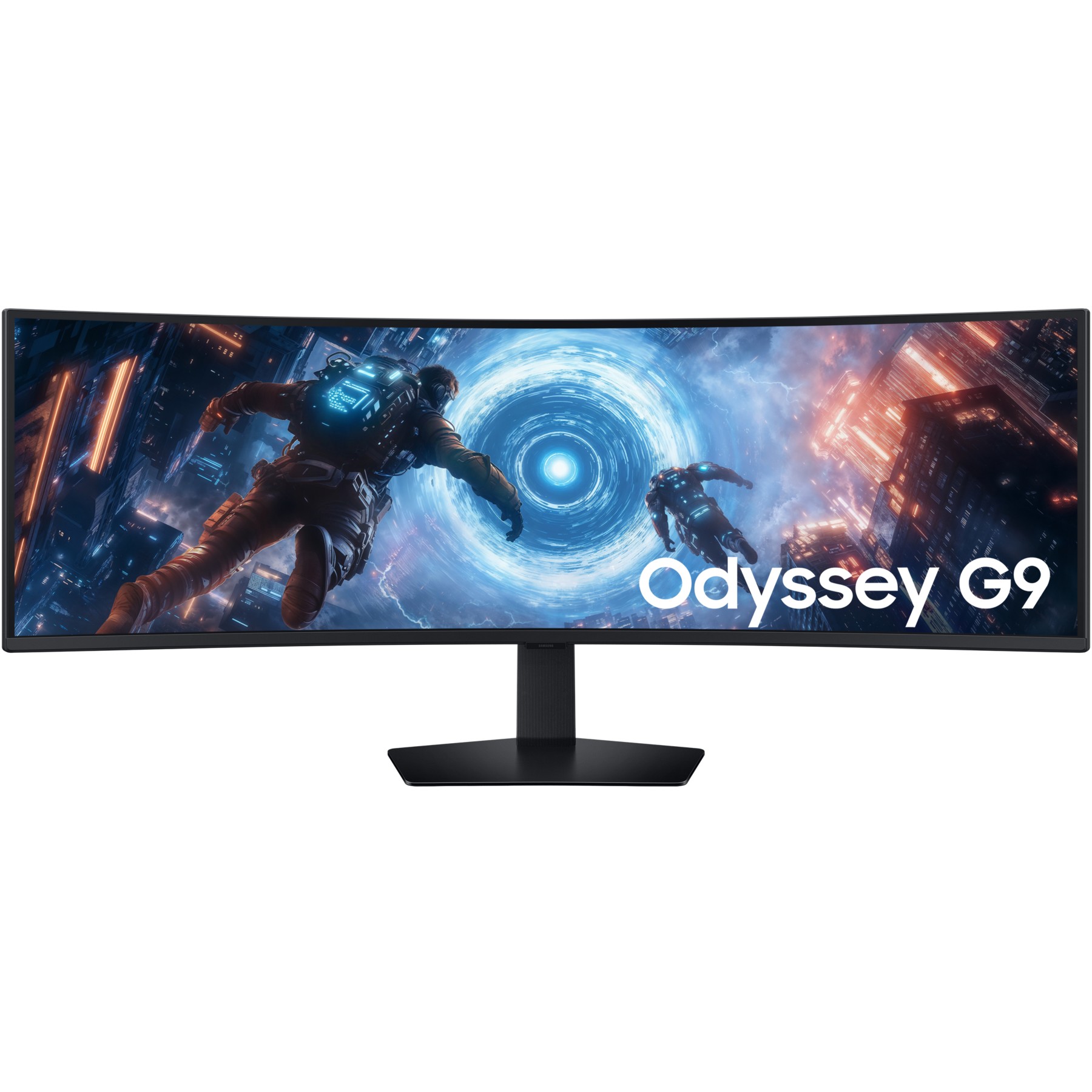 Ecran PC Gamer SAMSUNG ODYSSEY G9 G91F 49" Incurvé 1000R DQHD 144Hz VA HDR 600 HDMI 2.1 AMD FreeSync