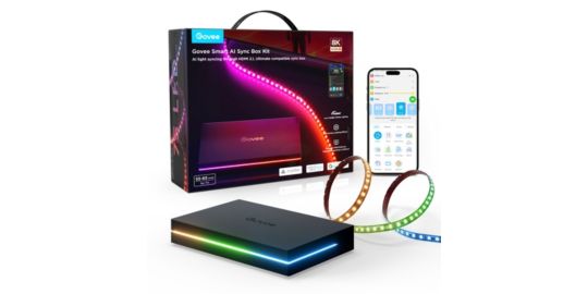 Boîtier de synchronisation GOVEE HDMI Sync Box+ lightstrip pour TV 55 65