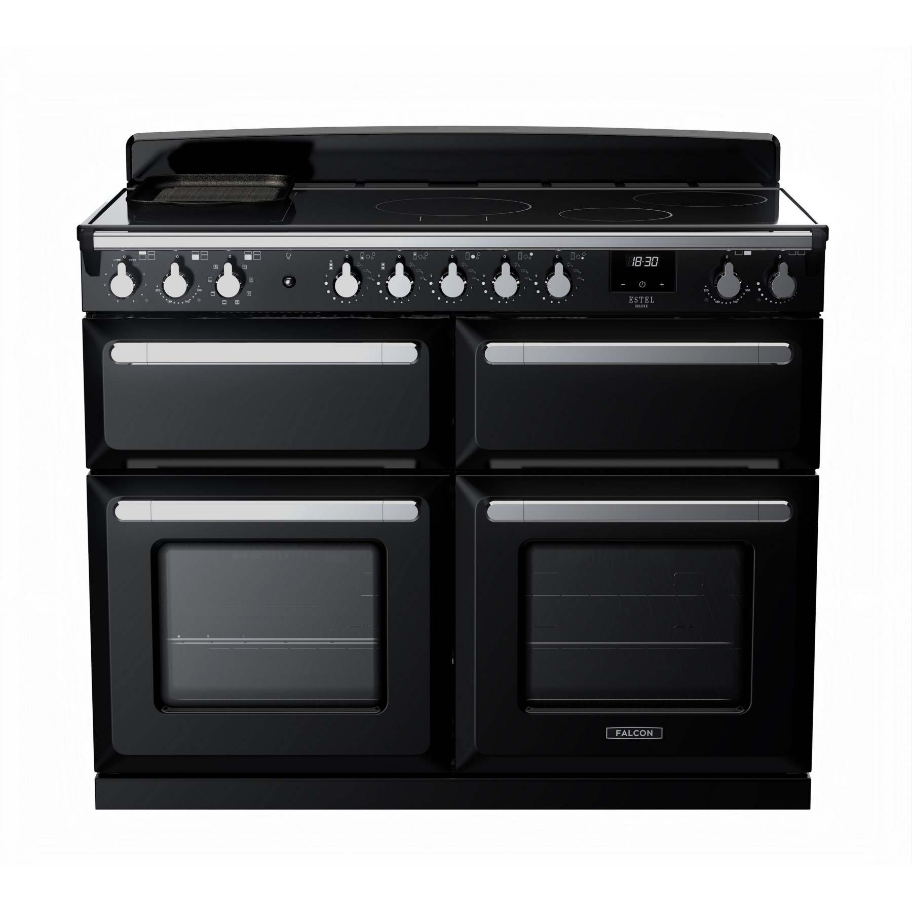 Piano de cuisson induction FALCON ESTEL DELUXE BCTAB IND 110 CM NOIR BRILL