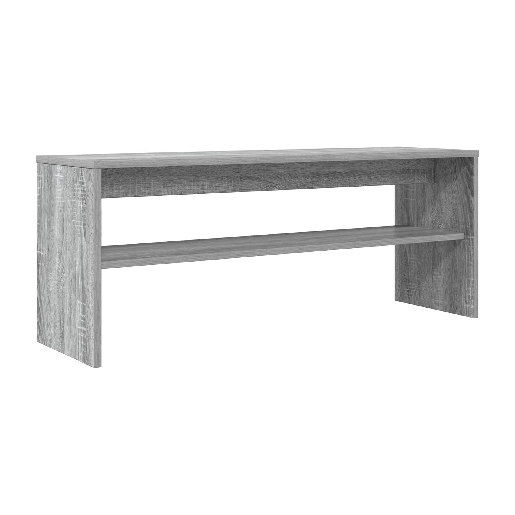 Meuble TV HELLOSHOP26 Meuble TV rectangulaire moderne rangemen