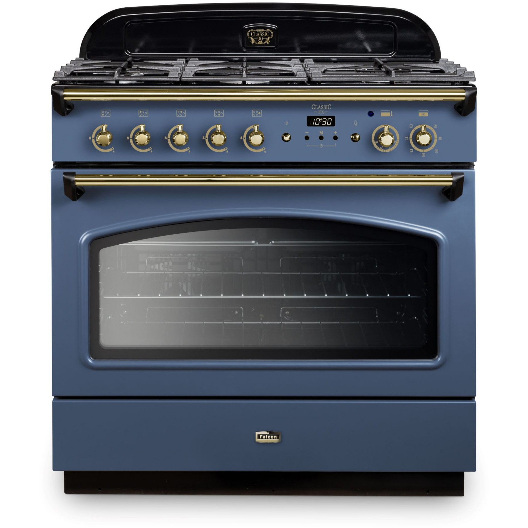 Piano de cuisson gaz FALCON CLASSIC FX  TAB GAZ 90 CM ROCHE BLEUE L