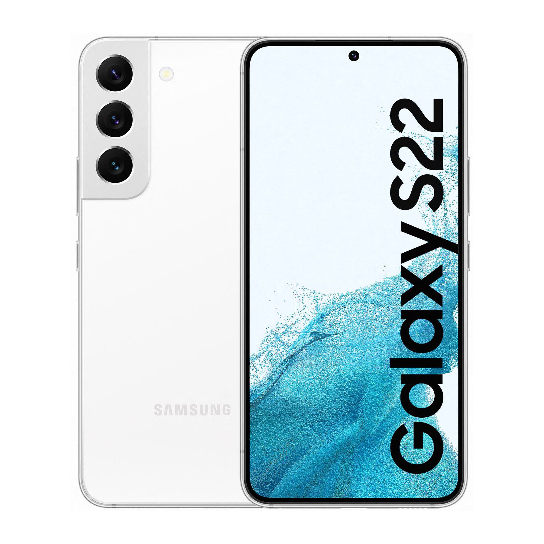 Smartphone SAMSUNG Galaxy S22 Blanc 128Go 5G Reconditionné