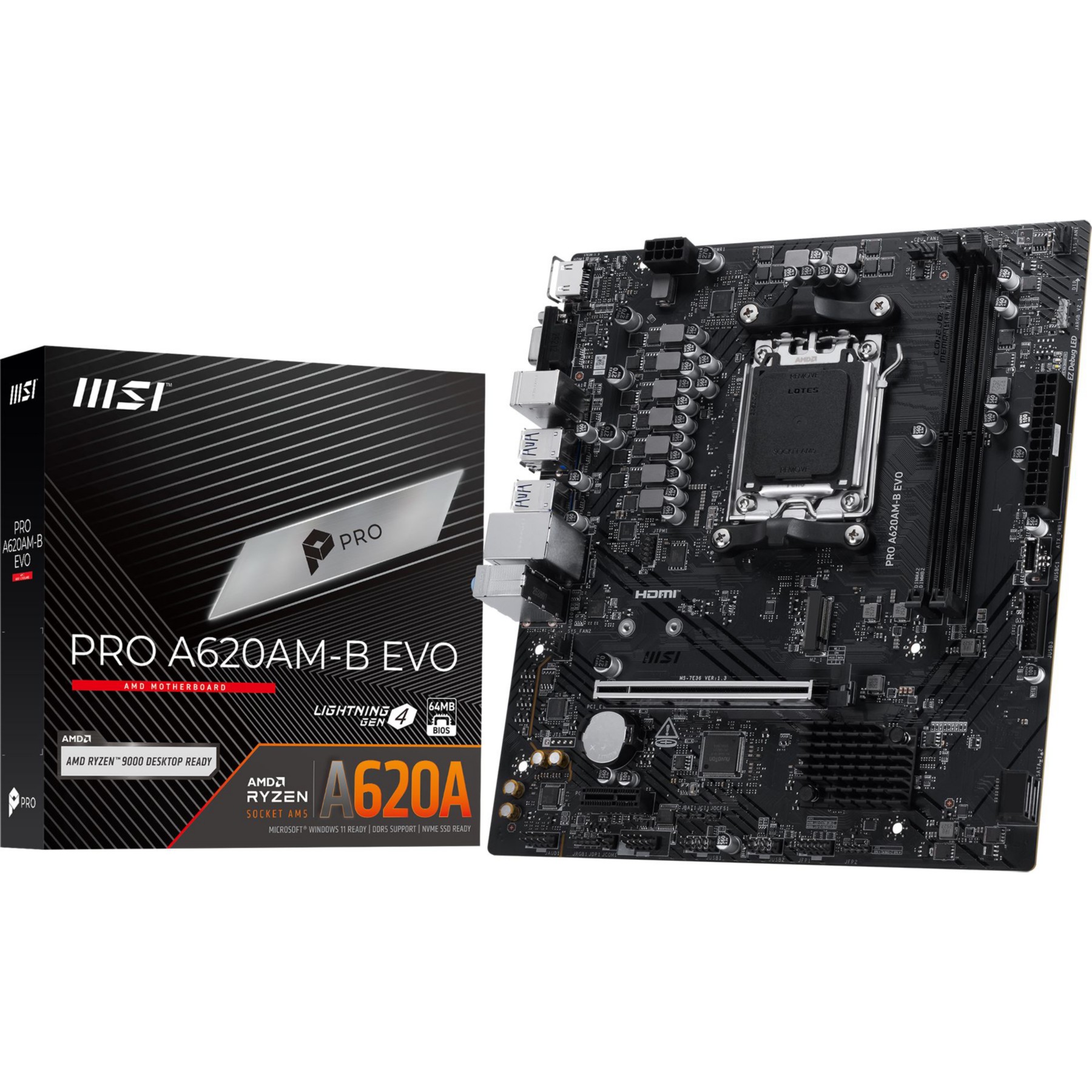 Carte mère MSI MSI PRO A620AM-B EVO