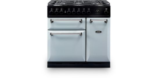 Piano de cuisson gaz AGA MASTER CHEF DELUXE 90 DF GRIS PERLE