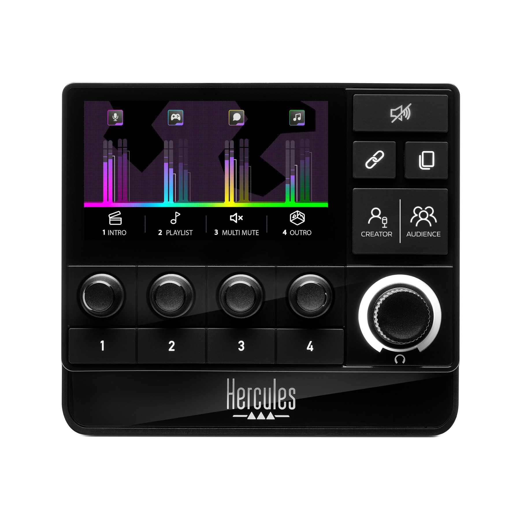 Boitier de contrôle HERCULES Audio controller STREAM 200 XLR