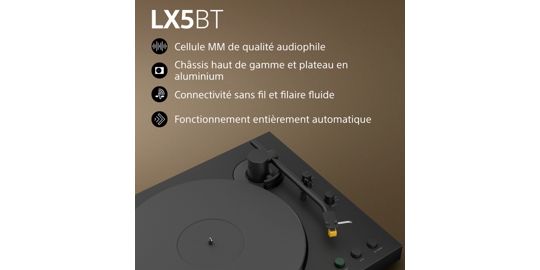 Platine vinyle SONY PSLX5BT