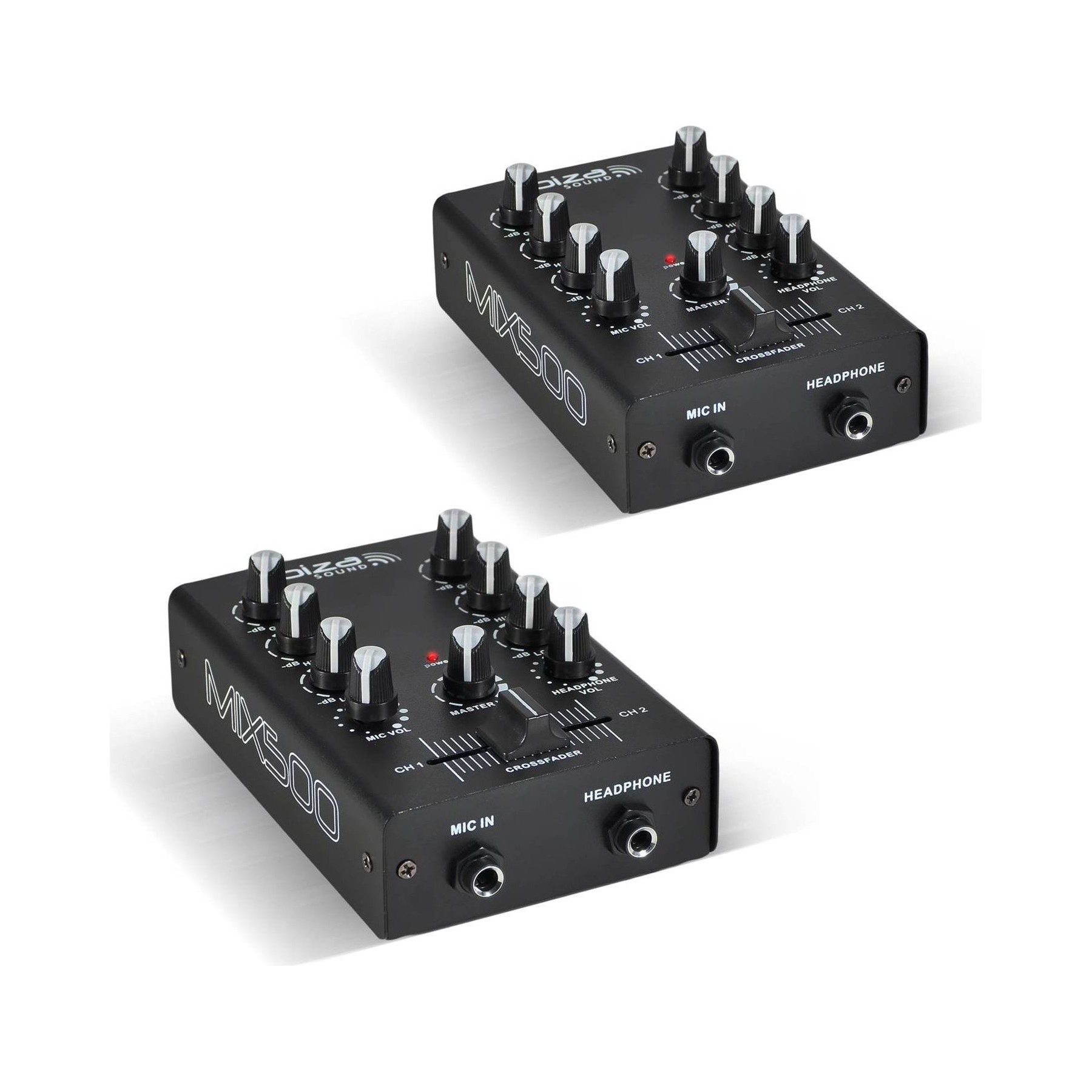 Table de mixage IBIZA Lot de 2 MIX500