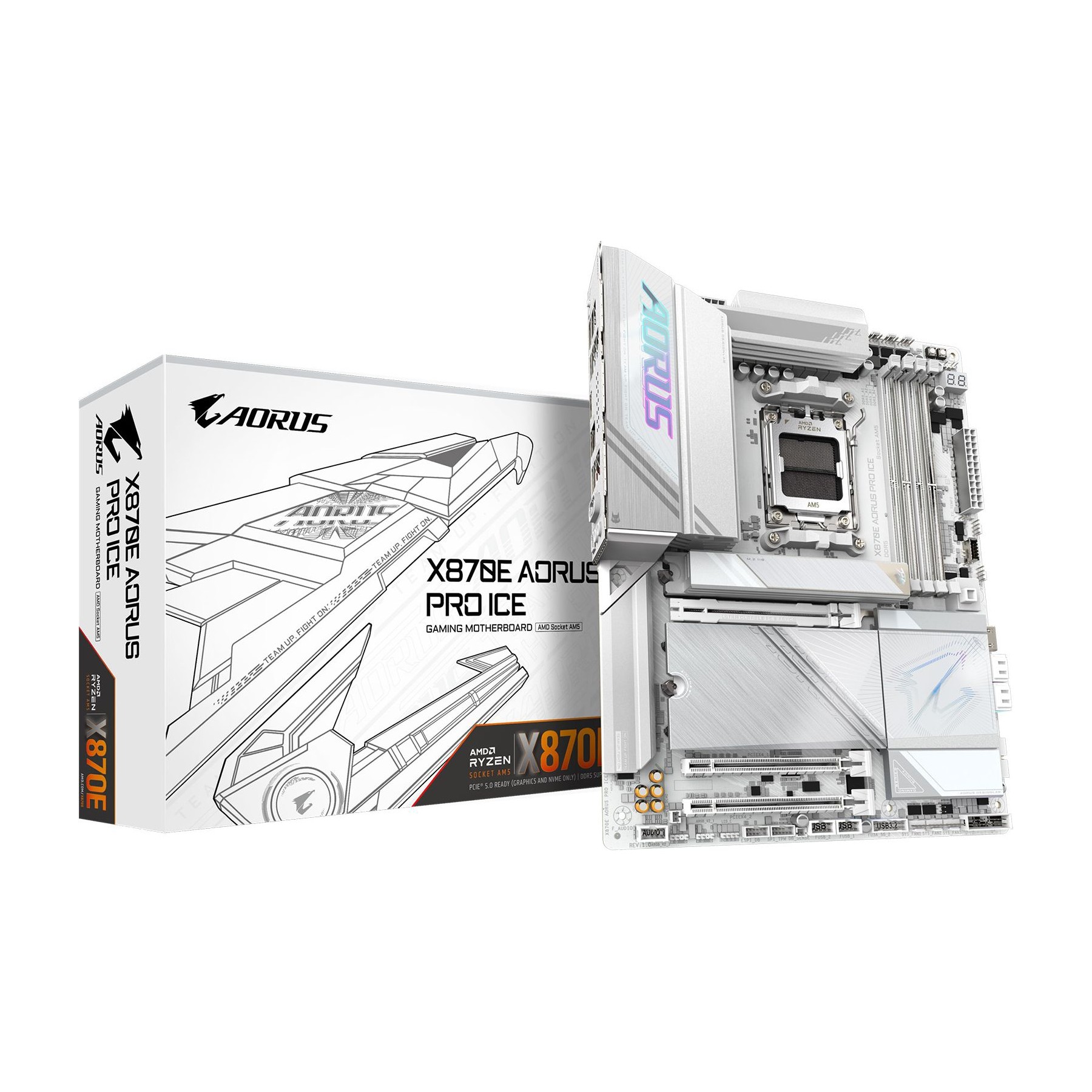 Carte mère GIGABYTE Gigabyte X870E AORUS PRO ICE
