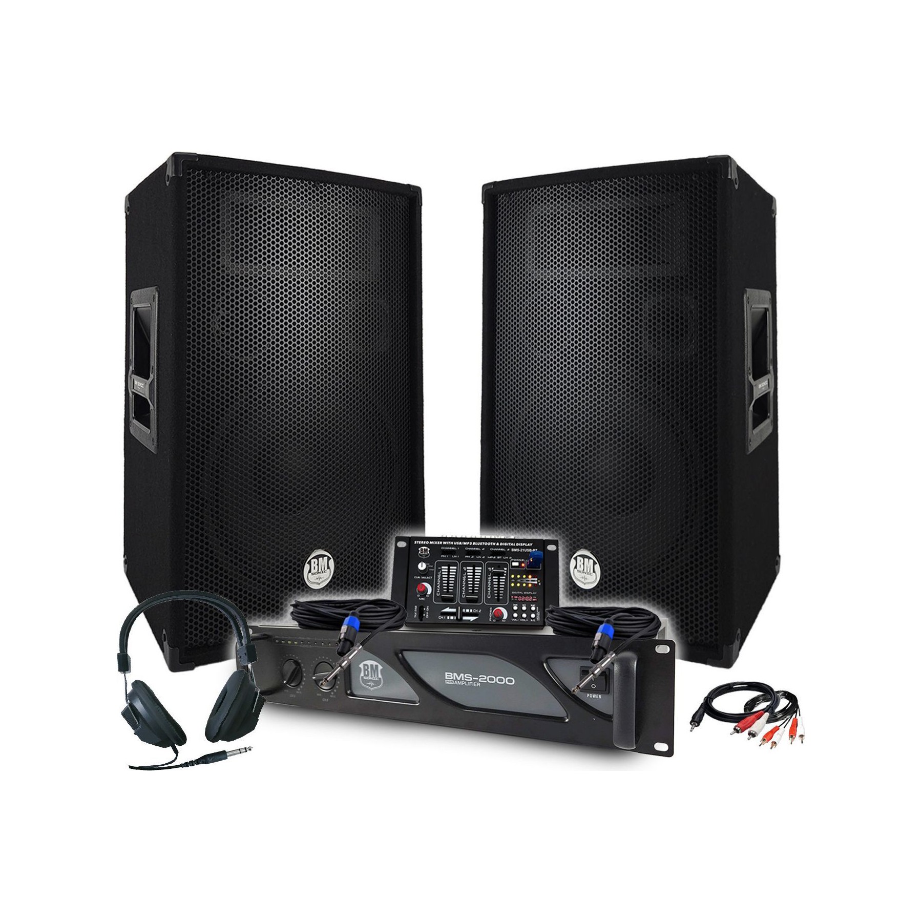 Pack sono BM SONIC Pack Sono DJ BM SONIC Amplificateur 2000