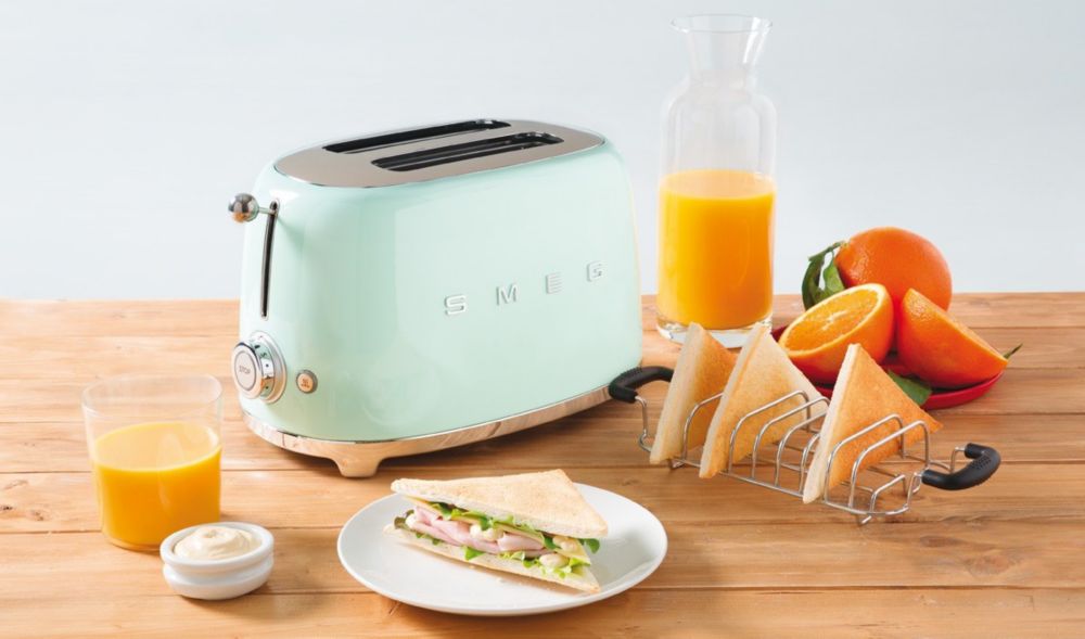 Grille-pain SMEG TSF01PGEU Vert d'eau