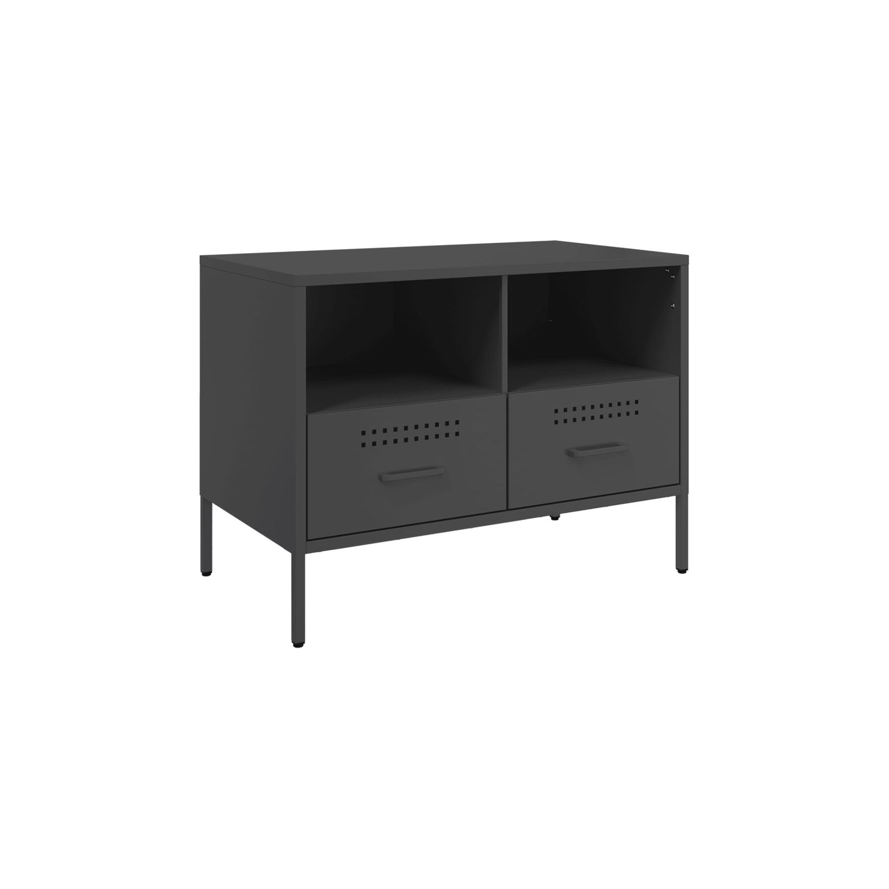 Meuble TV HELLOSHOP26 Meuble TV multimédia étagère télévision
