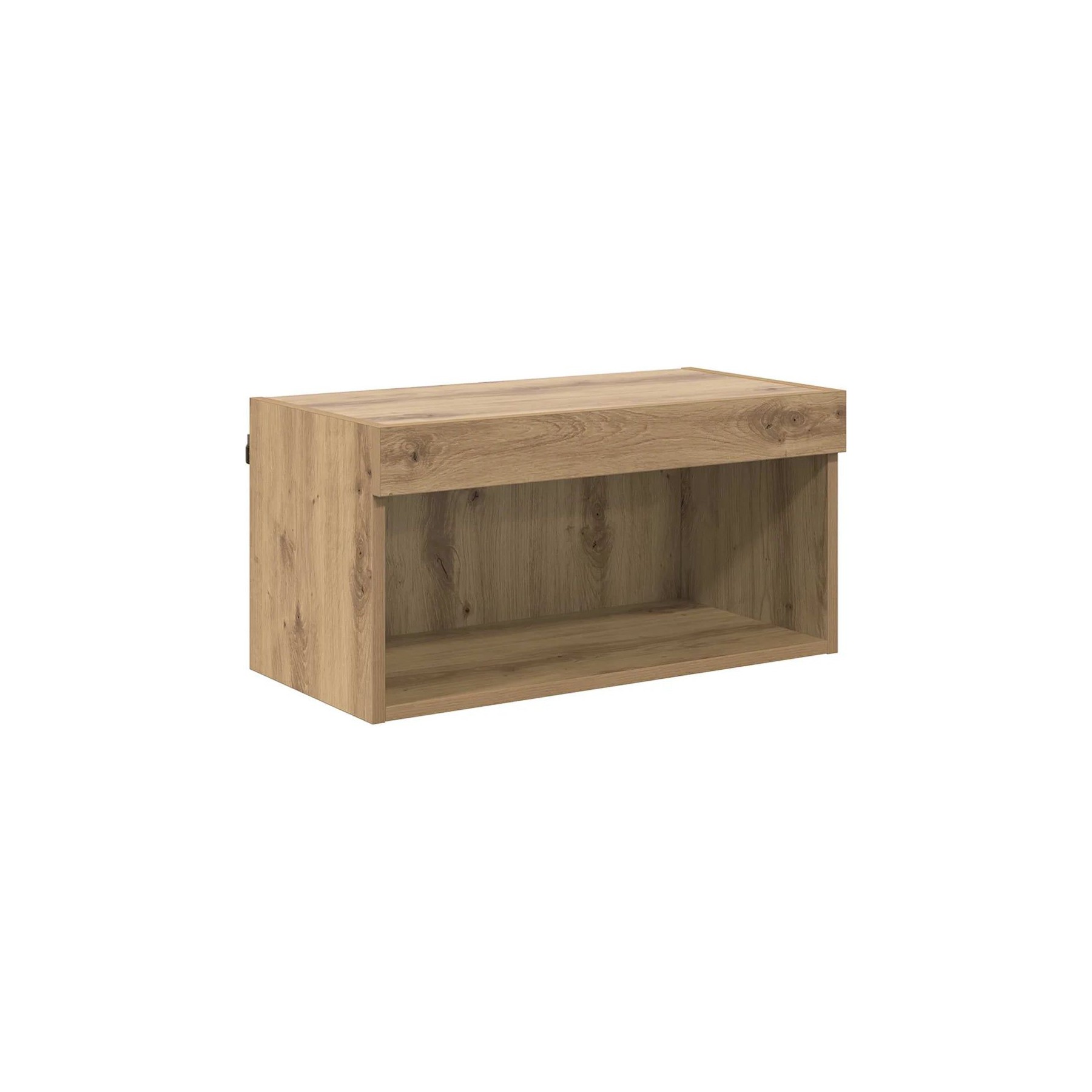 Meuble TV HELLOSHOP26 Meuble TV mural moderne chic 60 x 30 x 3