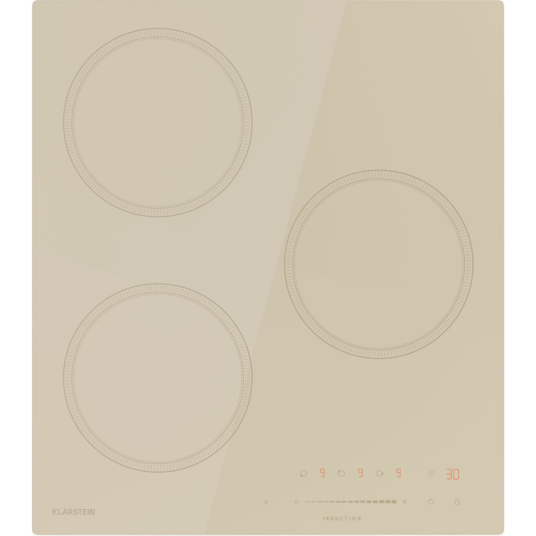 Plaque induction KLARSTEIN Victoria 45 cm 6600 W 3 zones