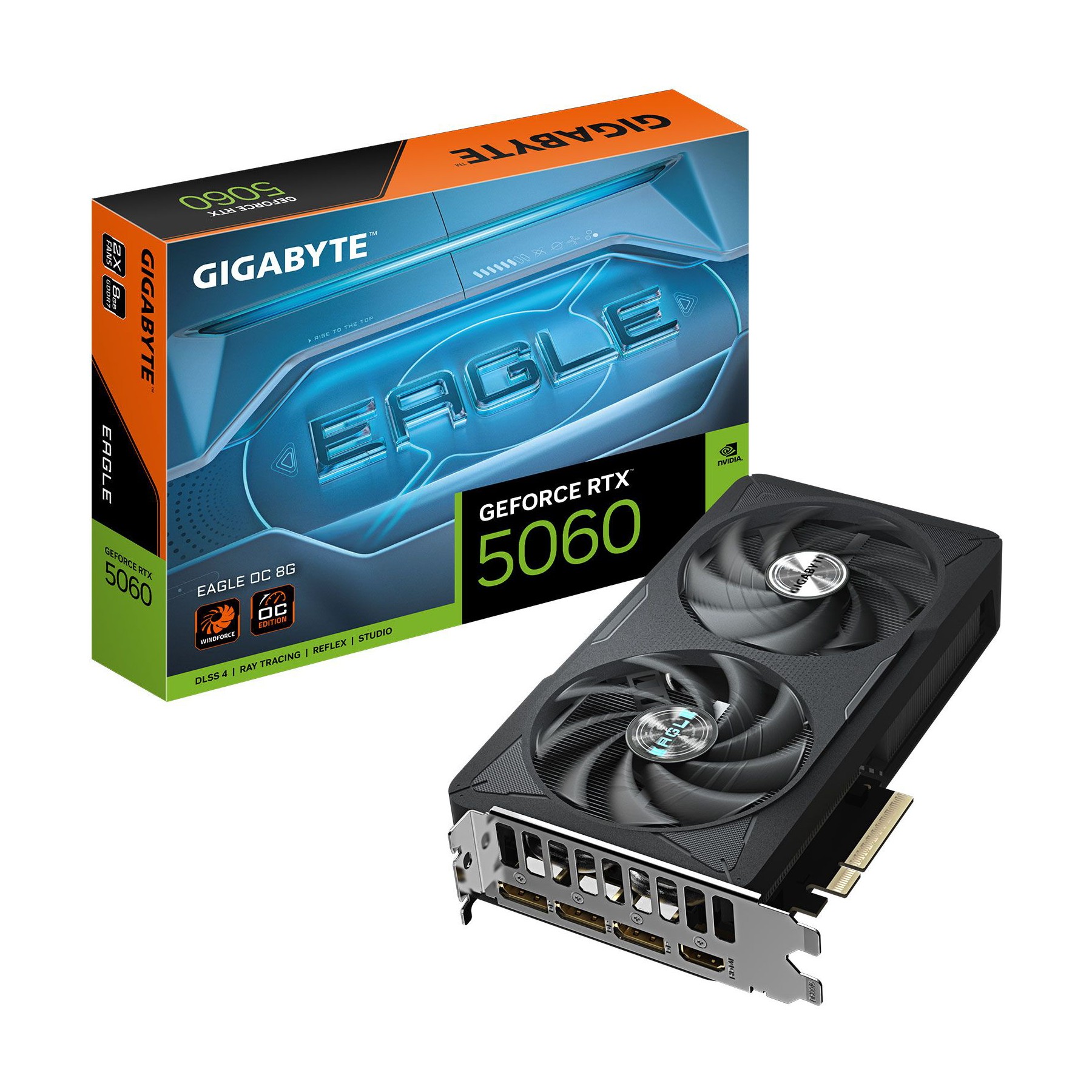 Carte graphique GIGABYTE Gigabyte GeForce RTX 5060 EAGLE OC 8G