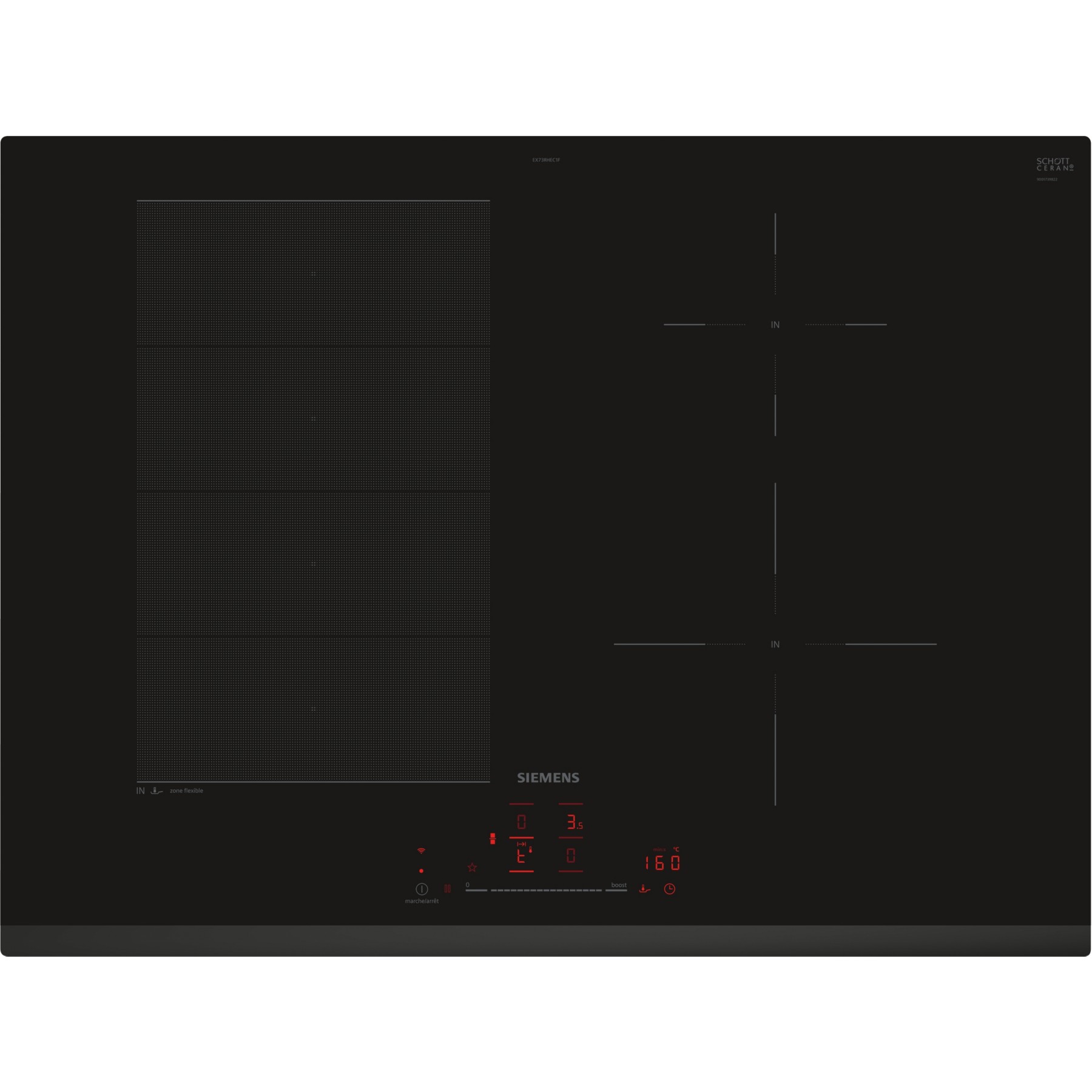 Plaque induction SIEMENS EX73RHEC1F