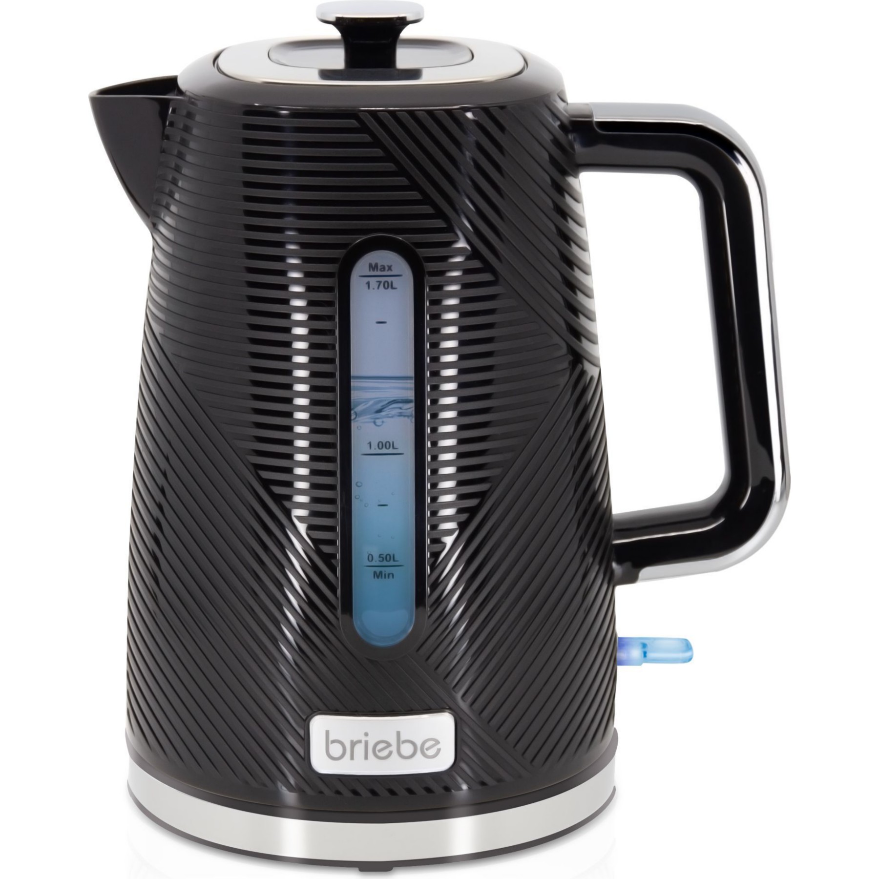 Bouilloire BRIEBE Elegance 1,7L Sans Fil Base 360 KT1168BL