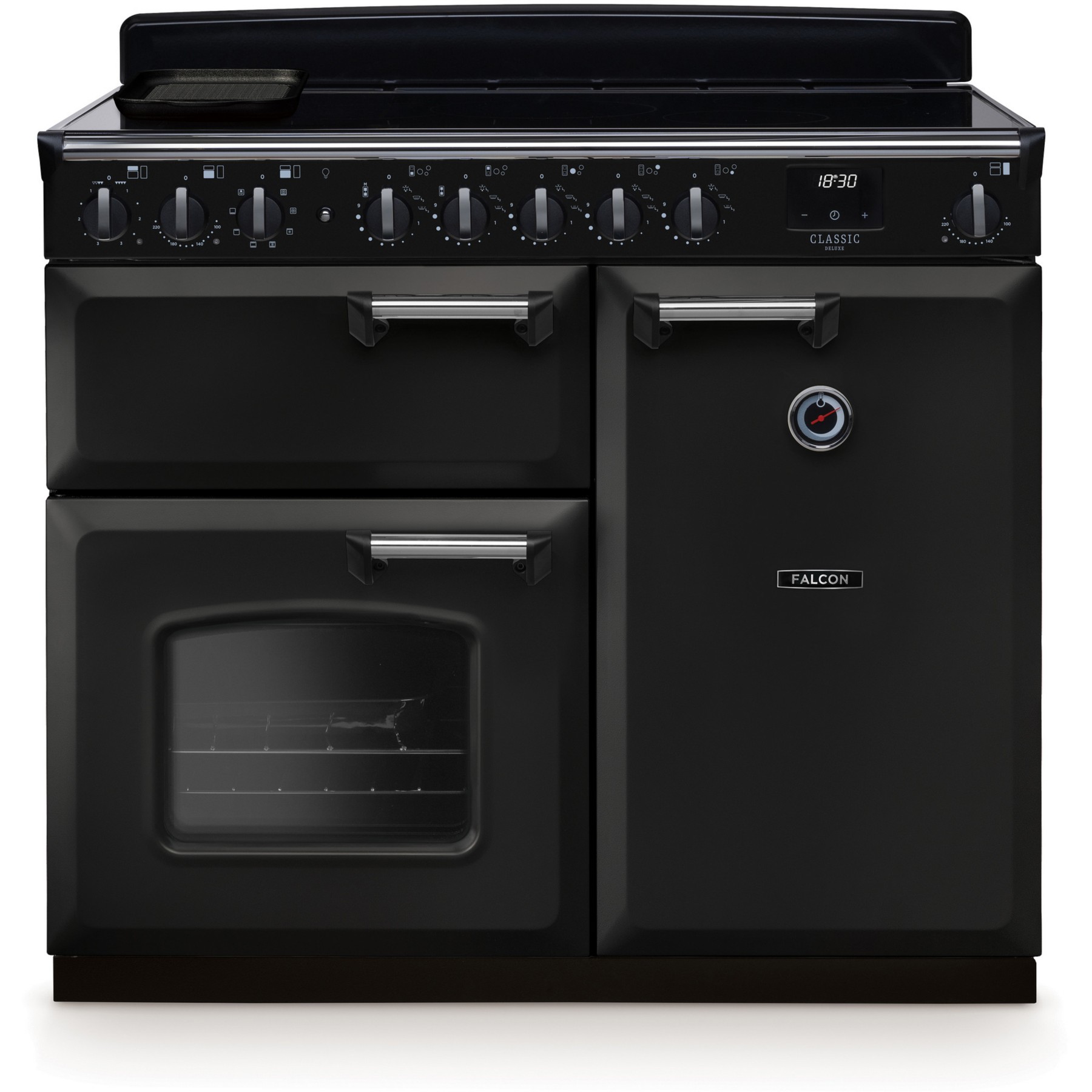 Piano de cuisson induction FALCON NGC TAB IND 100 CM CHARBON CHROME