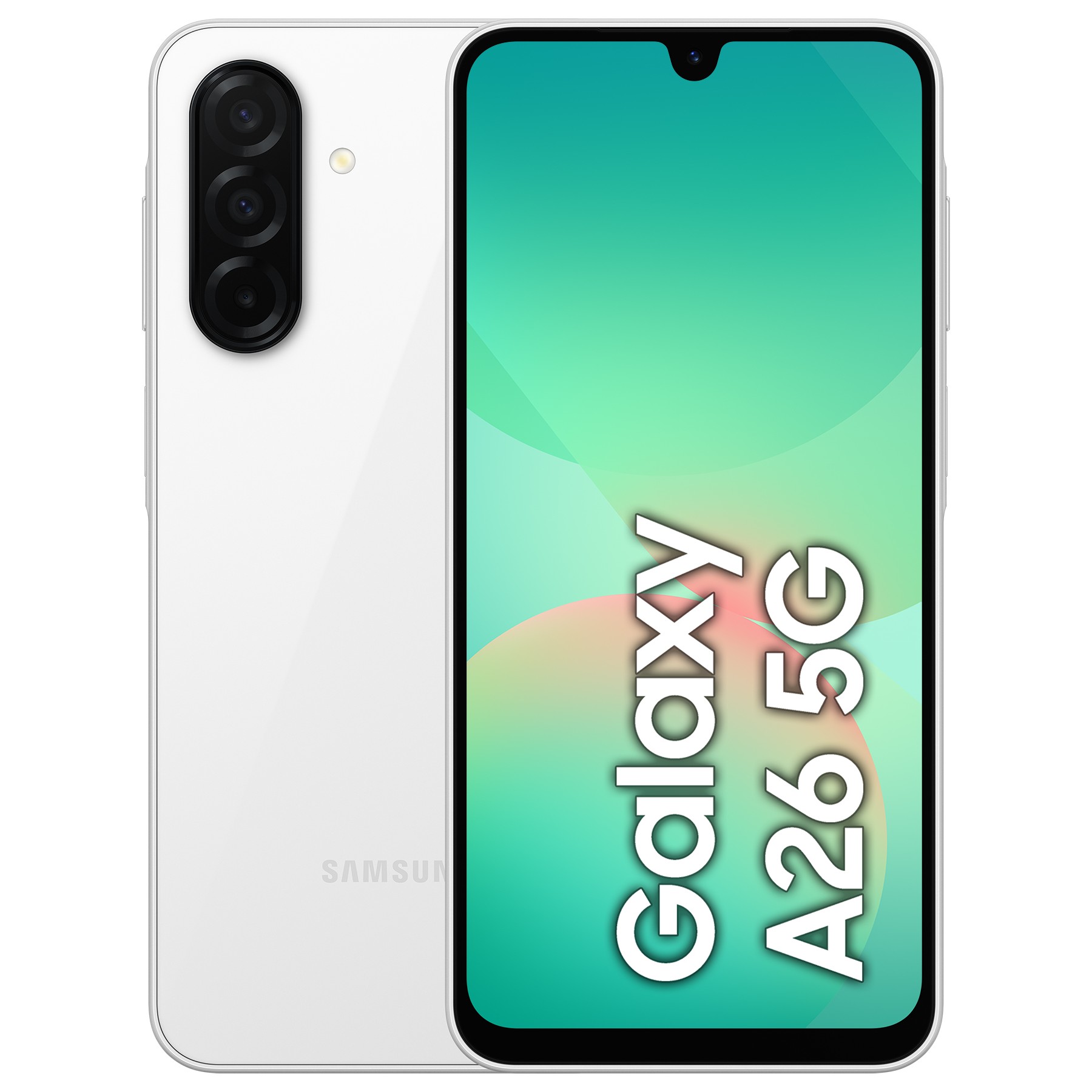 Smartphone SAMSUNG Galaxy A26 Blanc 128Go 5G