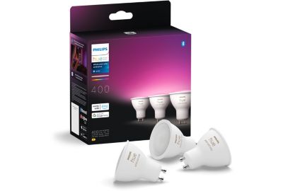 Pack PHILIPS HUE Pack de 3 ampoules 4.3W GU10 White&Color