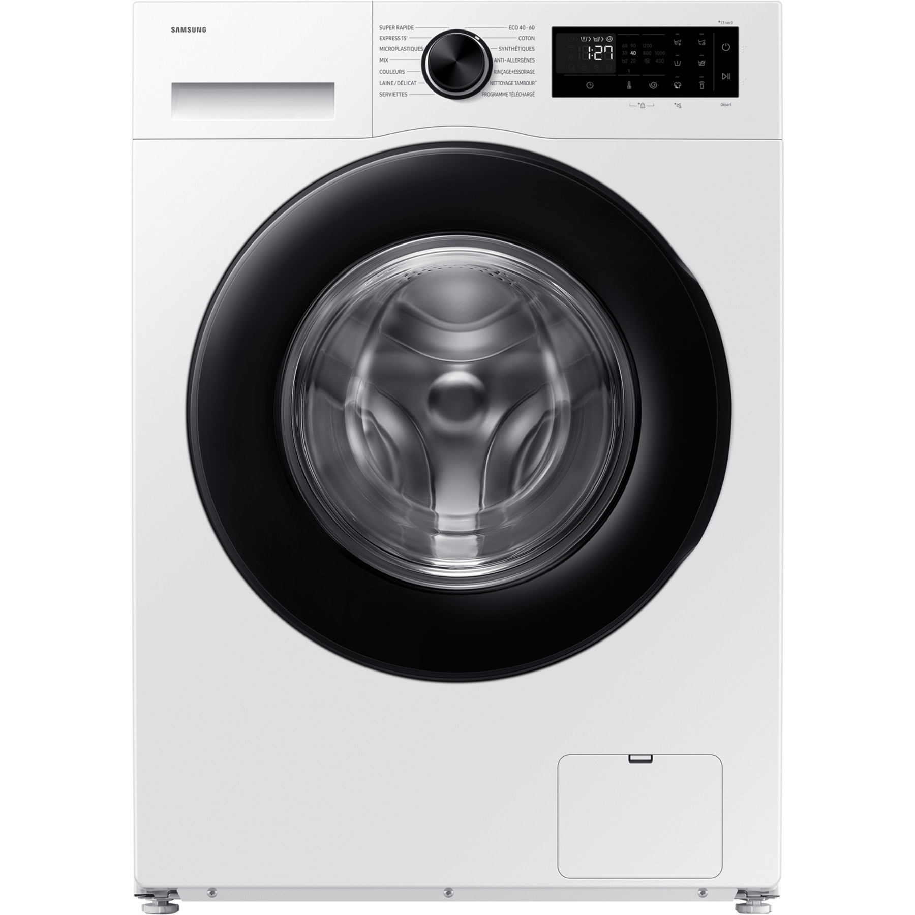 Lave linge hublot SAMSUNG WW10FG5U34AEEF - 10 kg - 1400 tr/min - Classe A - Moteur induction - Connecté wifi