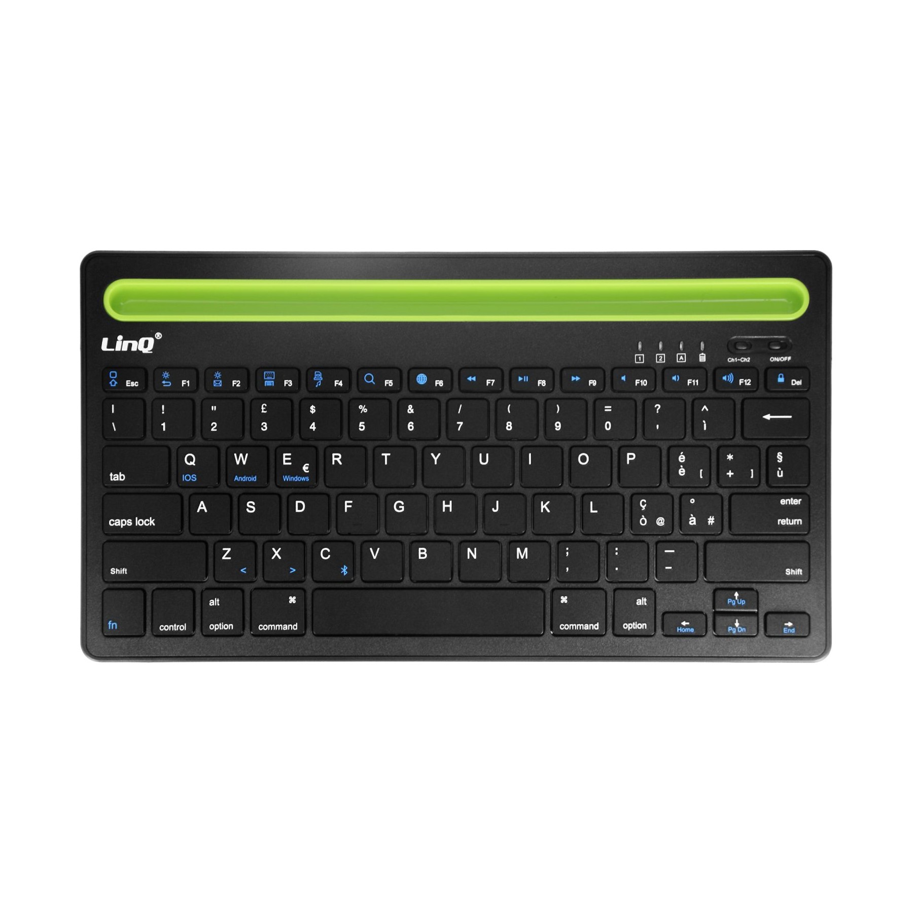 Clavier sans fil LINQ Clavier sans fil QWERTY Noir