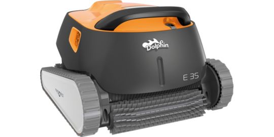 Robot piscine DOLPHIN E35 filaire - fond, parois, ligne d'eau - caddy de transport
