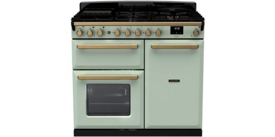 Piano de cuisson gaz FALCON ESTEL DELUXE TAB GAZ 100 CM VERT PASTEL