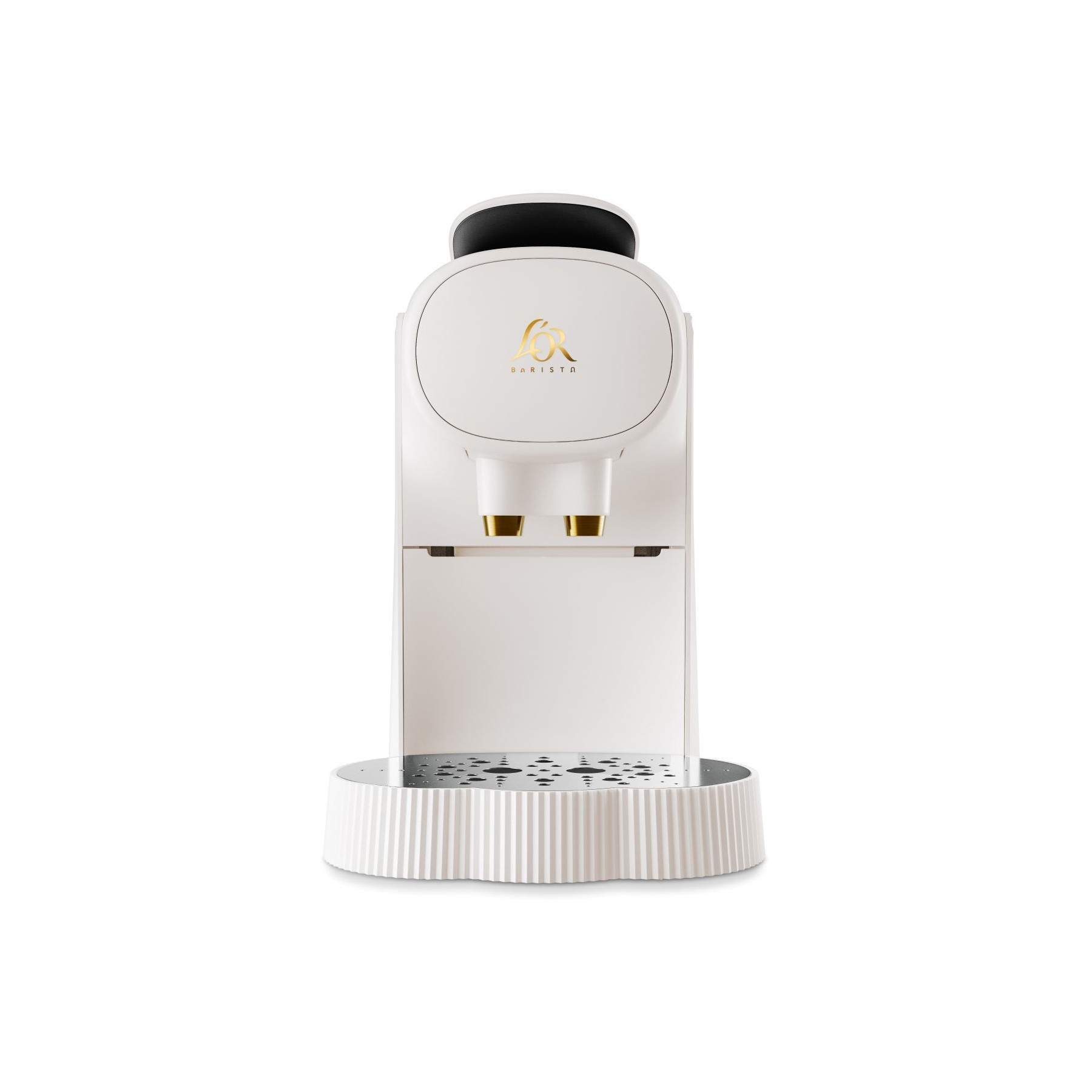 Cafetière à dosette PHILIPS LM9012/08 L'Or Barista Alessi Blanche, 19 bars
