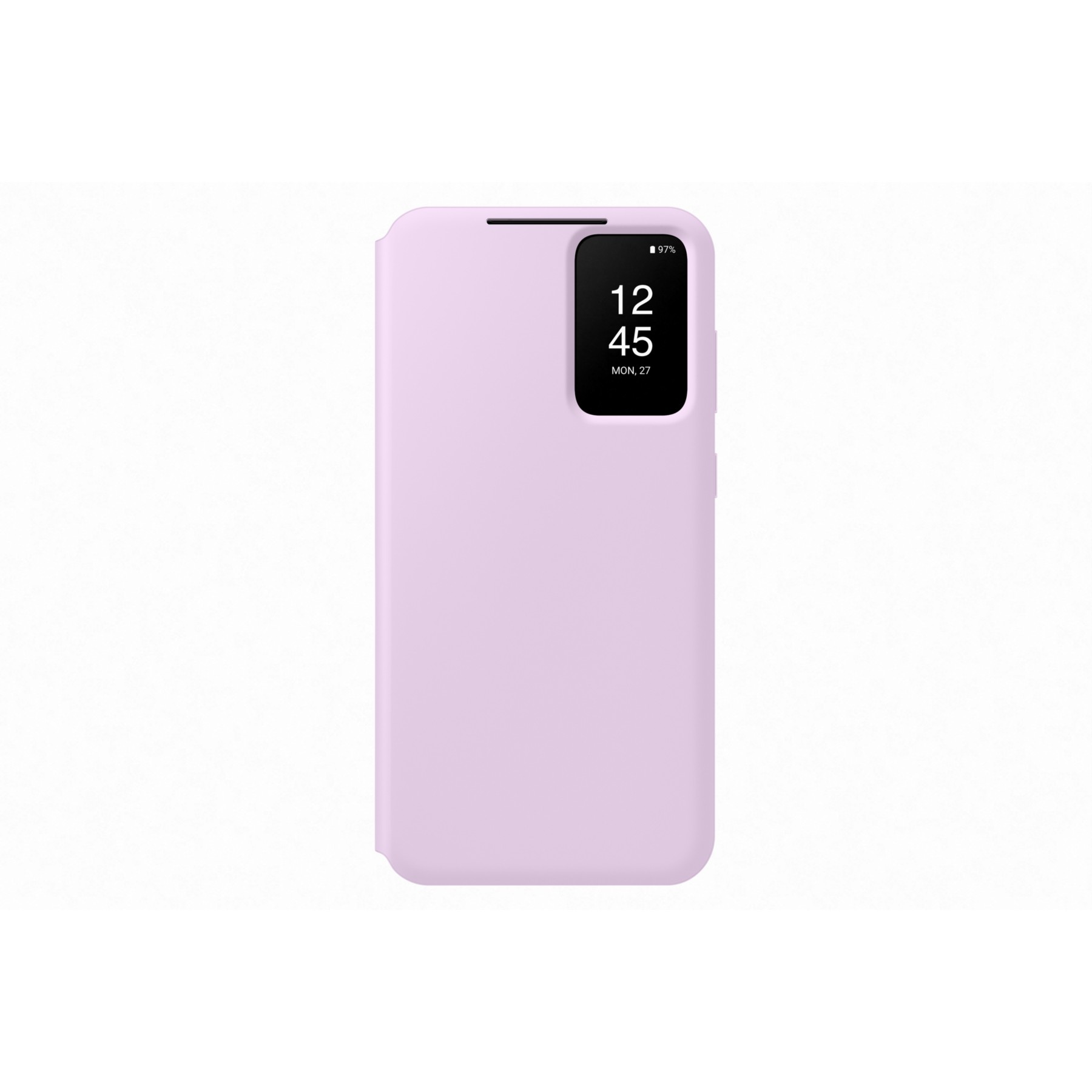 Etui SAMSUNG S23+ Smart View porte-carte Lilas