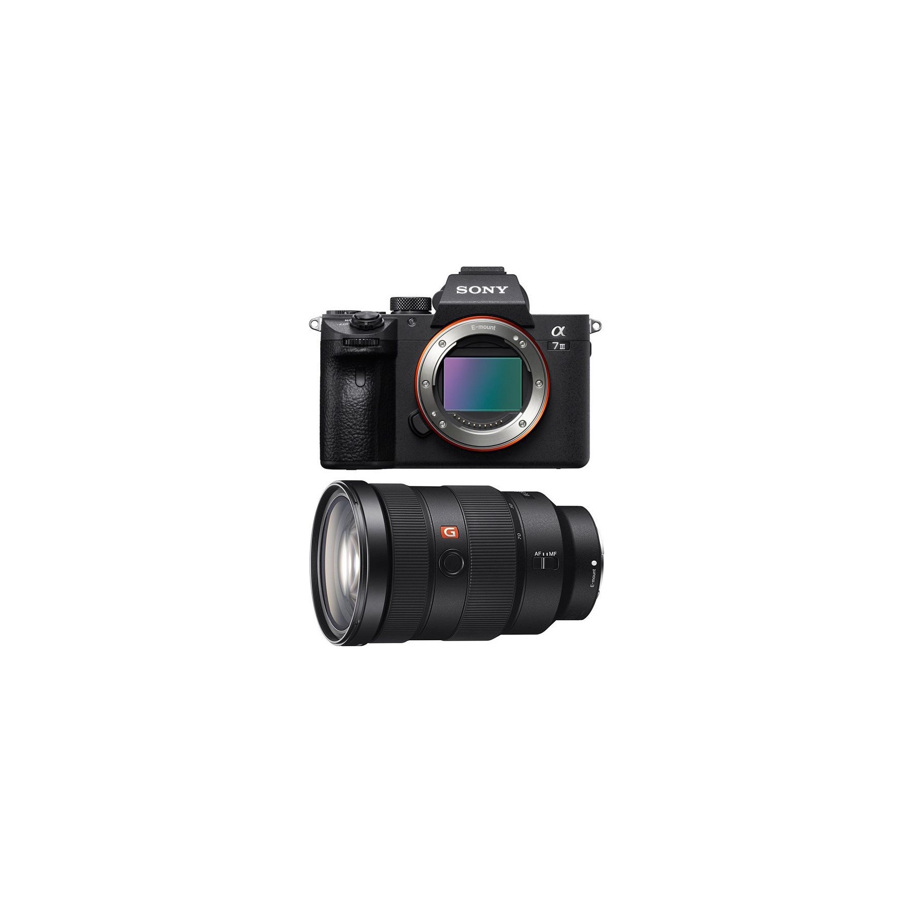 Appareil photo Hybride SONY ALPHA 7 III + FE 24-70 f/2.8 GM