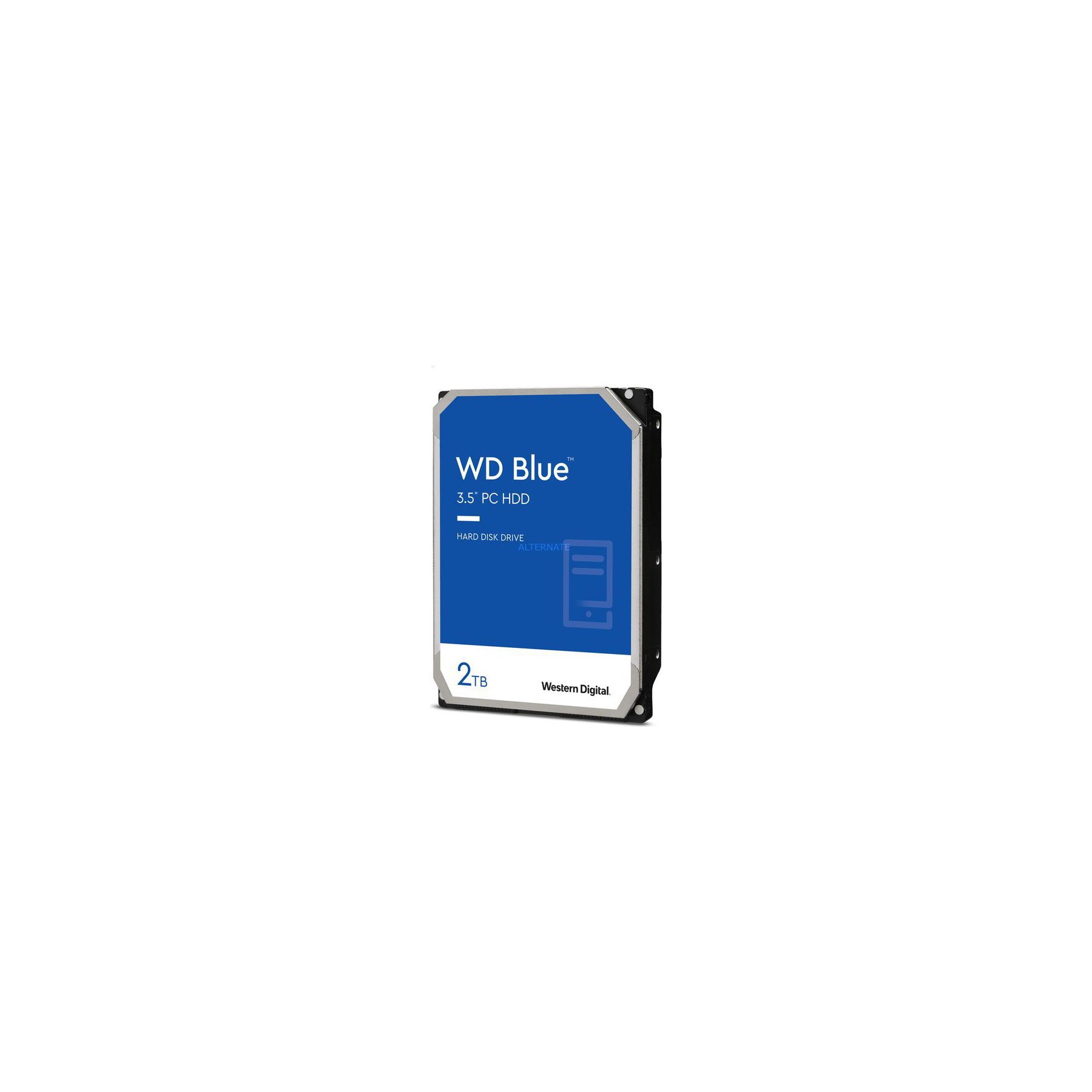 Disque dur interne WESTERN DIGITAL WD Bleu, 3,5'', 2 To