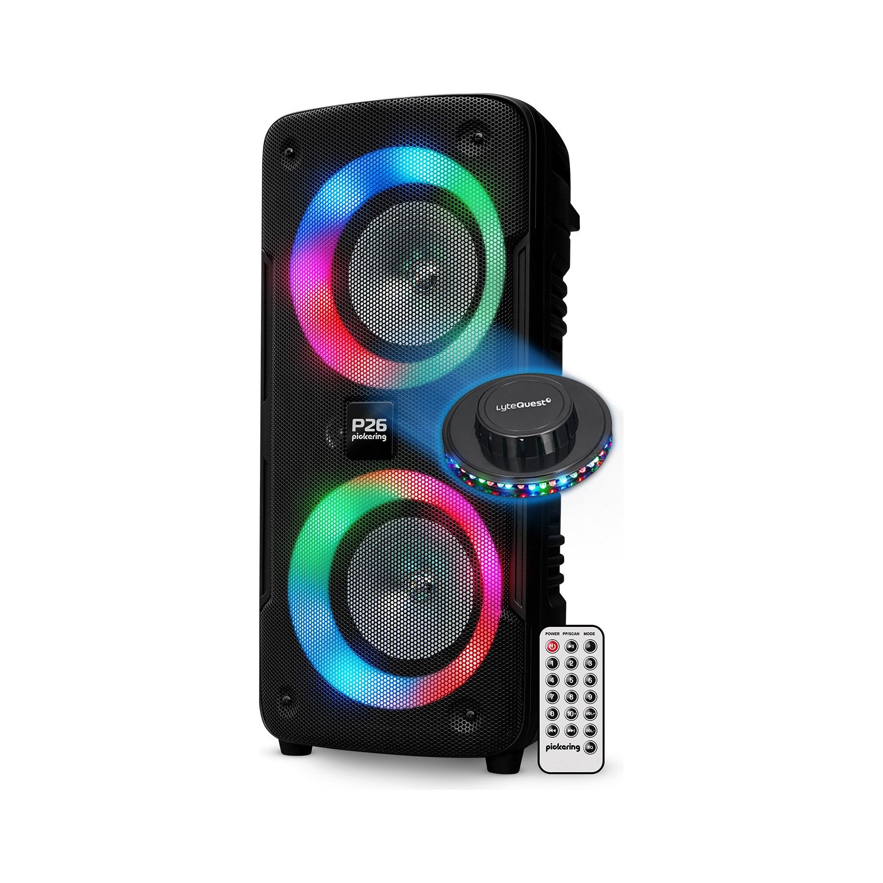 Enceinte nomade PICKERING Enceinte SONO DJ Autonome sur batterie à