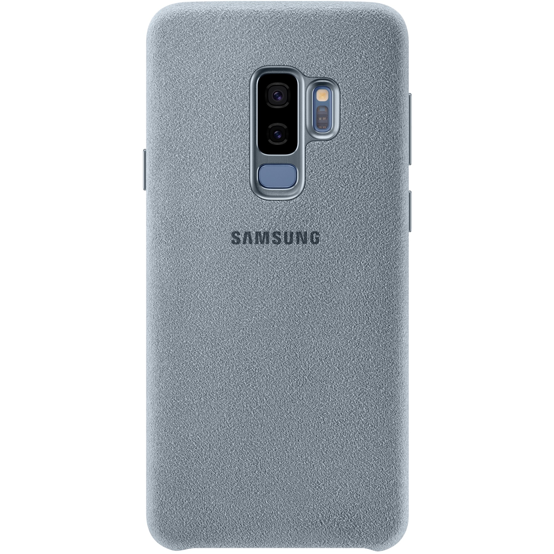 Coque SAMSUNG S9+ Alcantara vert
