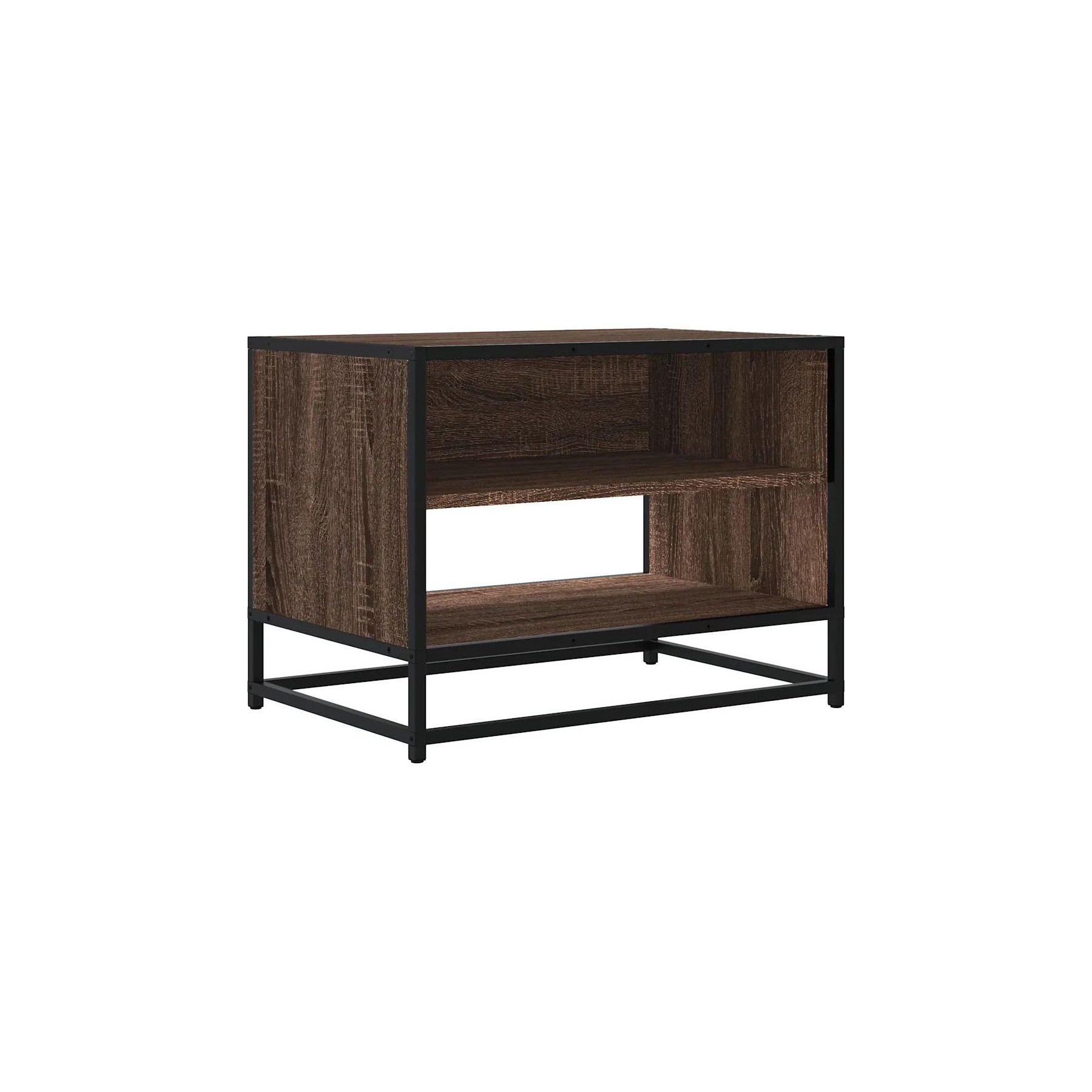 Meuble TV HELLOSHOP26 Meuble TV industriel avec grand espace d