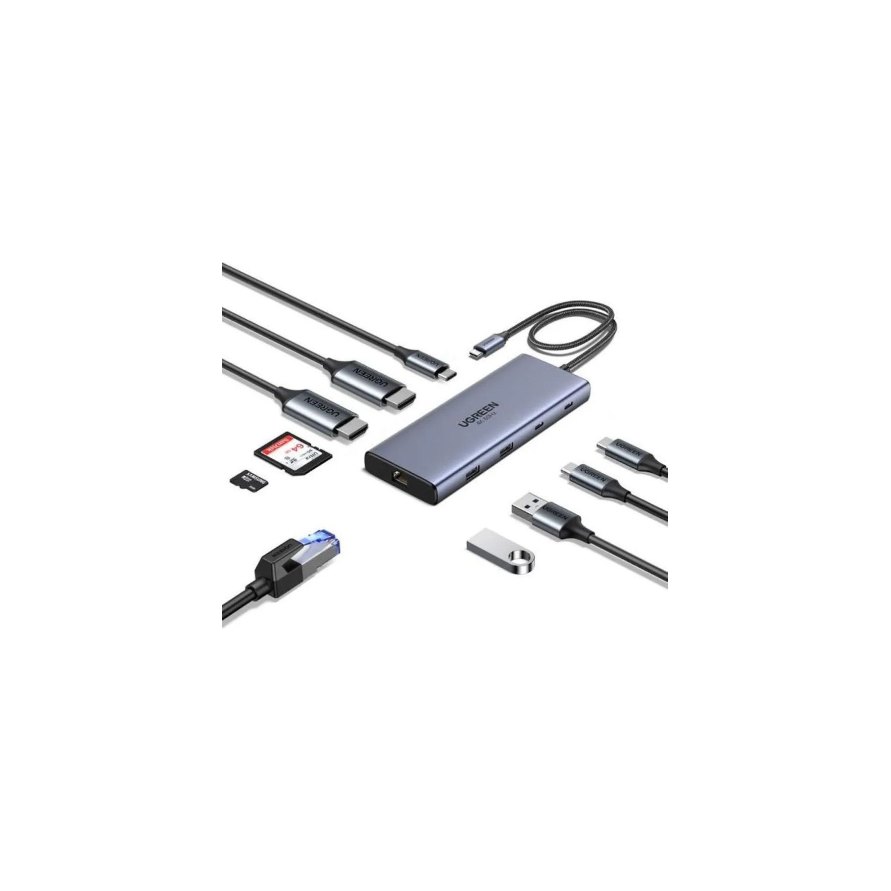 Hub USB C UGREEN Hub USB-C 10-en-1 UGREEN CM639 – station