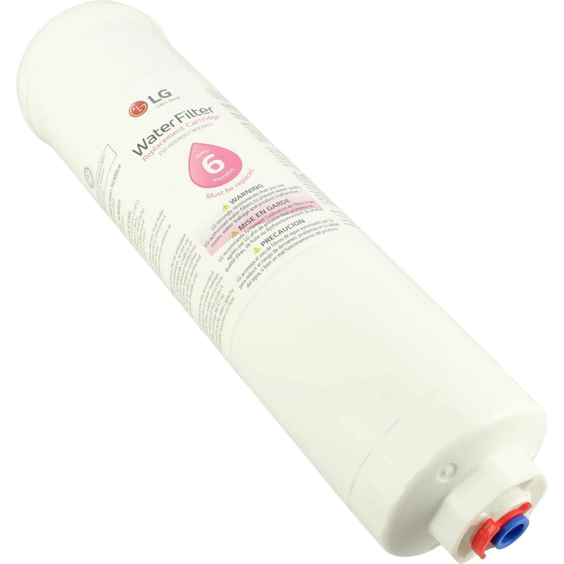 Filtre LG Filtre à eau origine fss-002 adq73693901