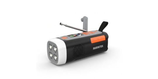 Radio DAB MARMITEK de survie RESQ 200 avec batterie noire